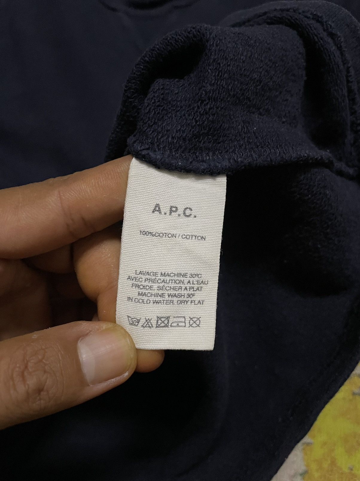 A.P.C. × Designer × Vintage 💥Vintage A.P.C Rue Madame Paris Back Zip Long Sleeve Size S / US 4 / IT 40 - 8 Thumbnail