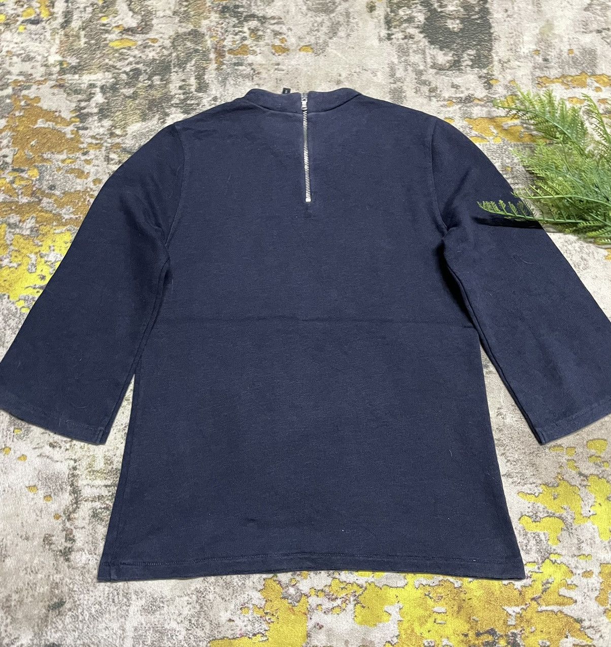 A.P.C. × Designer × Vintage 💥Vintage A.P.C Rue Madame Paris Back Zip Long Sleeve Size S / US 4 / IT 40 - 2 Thumbnail