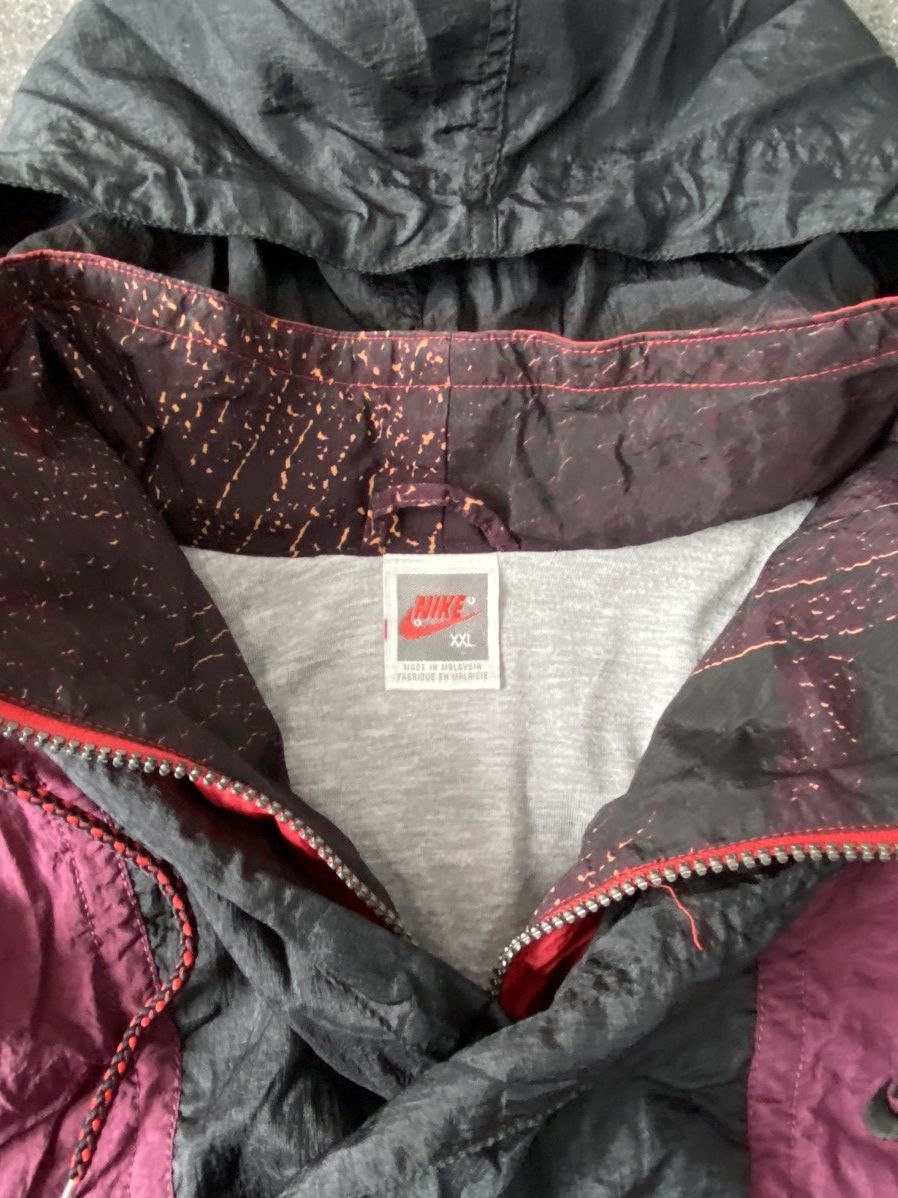 Nike × Vintage NIKE Vintage Anorak Jacket Big Logo 90s Rare Streetwear Size US XXL / EU 58 / 5 - 9 Thumbnail