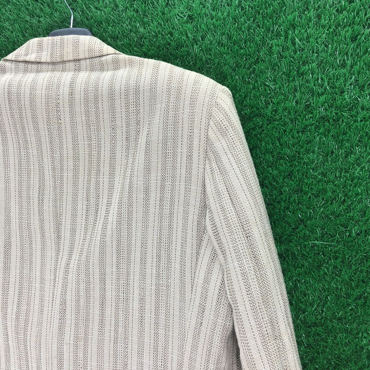 Japanese Brand Vintage 80's Blazer Striped Japanese Tailor Made by Seviel Size US M / EU 48-50 / 2 - 5 Thumbnail