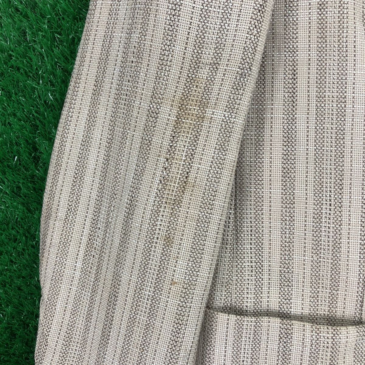 Japanese Brand Vintage 80's Blazer Striped Japanese Tailor Made by Seviel Size US M / EU 48-50 / 2 - 7 Thumbnail