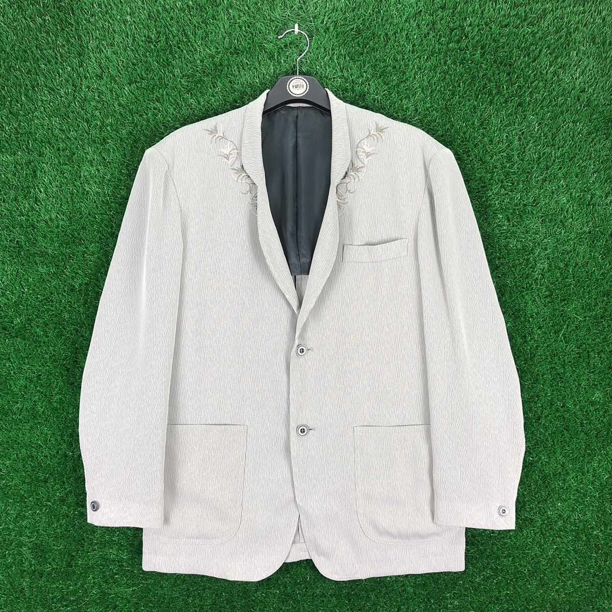 Vintage Vintage Japanese Brand Blazer Embroidered Size US L / EU 52-54 / 3 - 1 Thumbnail