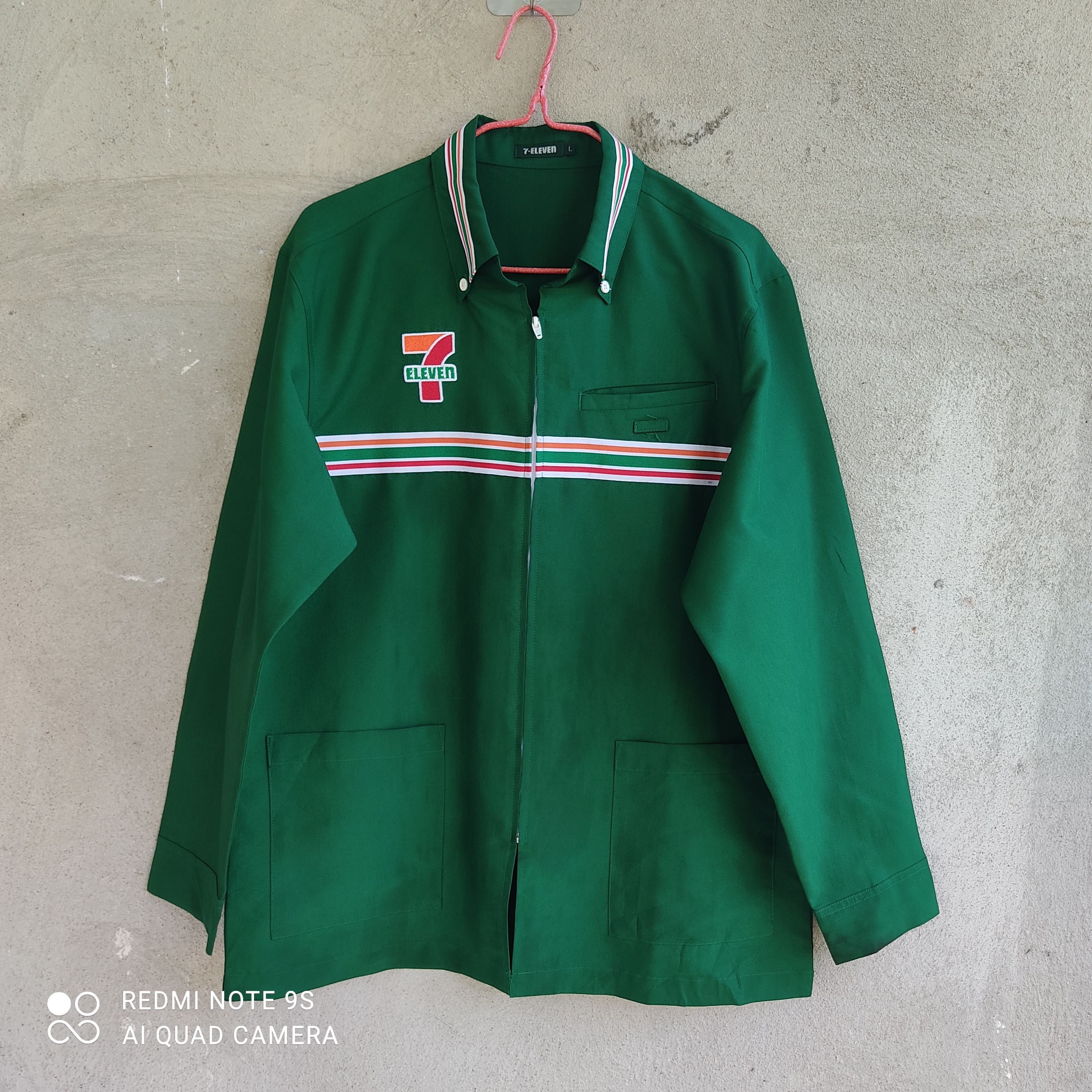 Uniform Wares 7 Eleven Big Logo Emberoided Long Sleeve Size US L / EU 52-54 / 3 - 1 Thumbnail