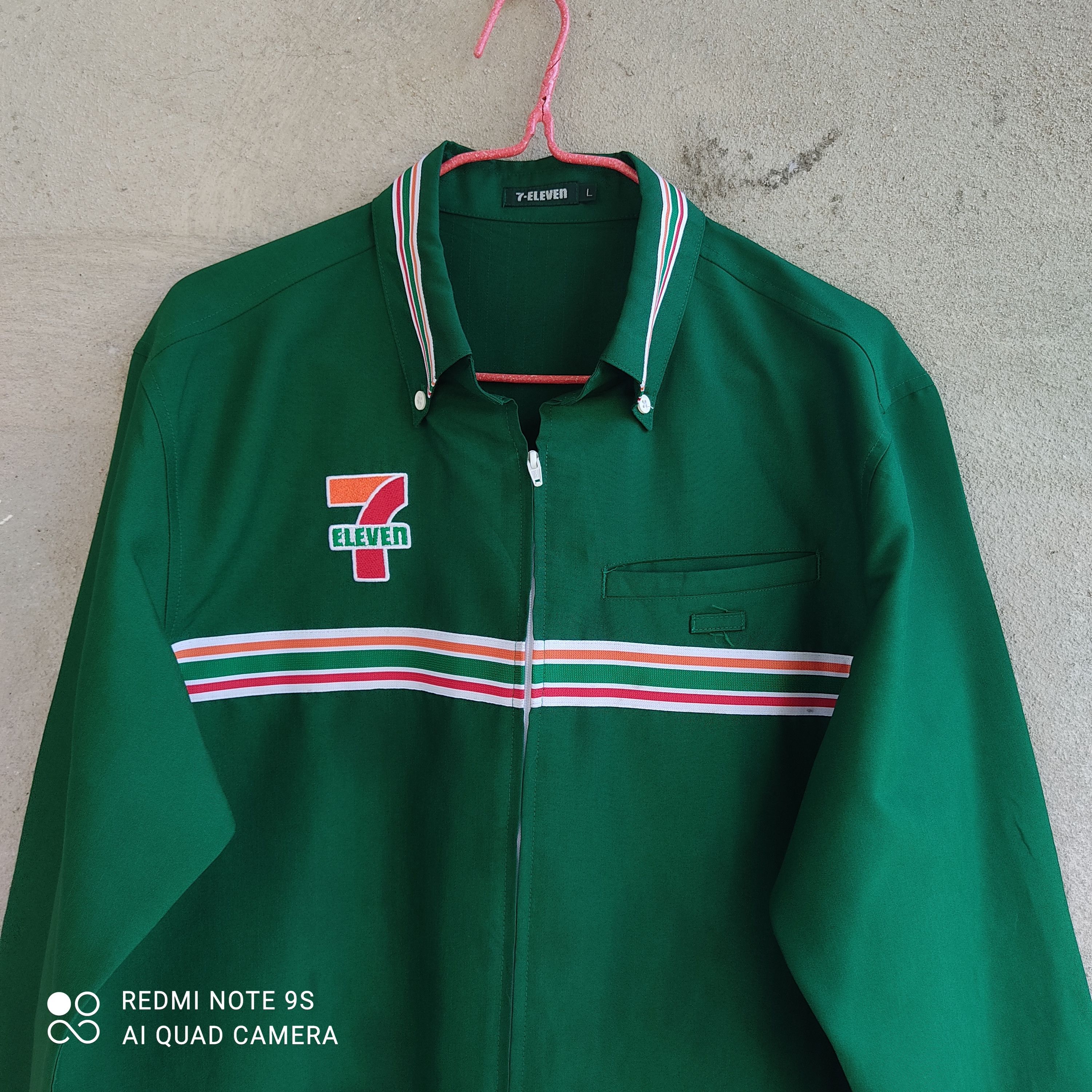 Uniform Wares 7 Eleven Big Logo Emberoided Long Sleeve Size US L / EU 52-54 / 3 - 2 Thumbnail