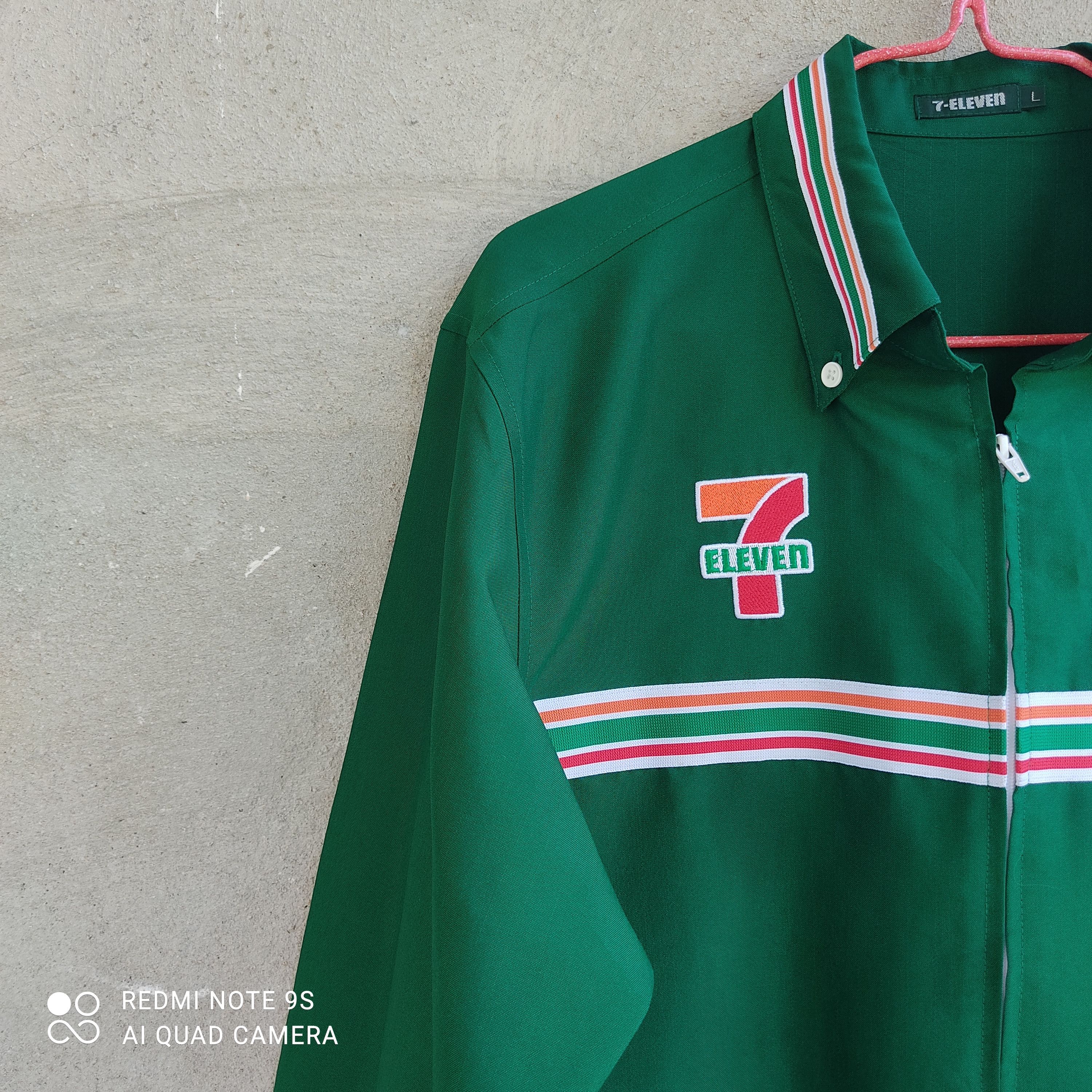 Uniform Wares 7 Eleven Big Logo Emberoided Long Sleeve Size US L / EU 52-54 / 3 - 4 Thumbnail