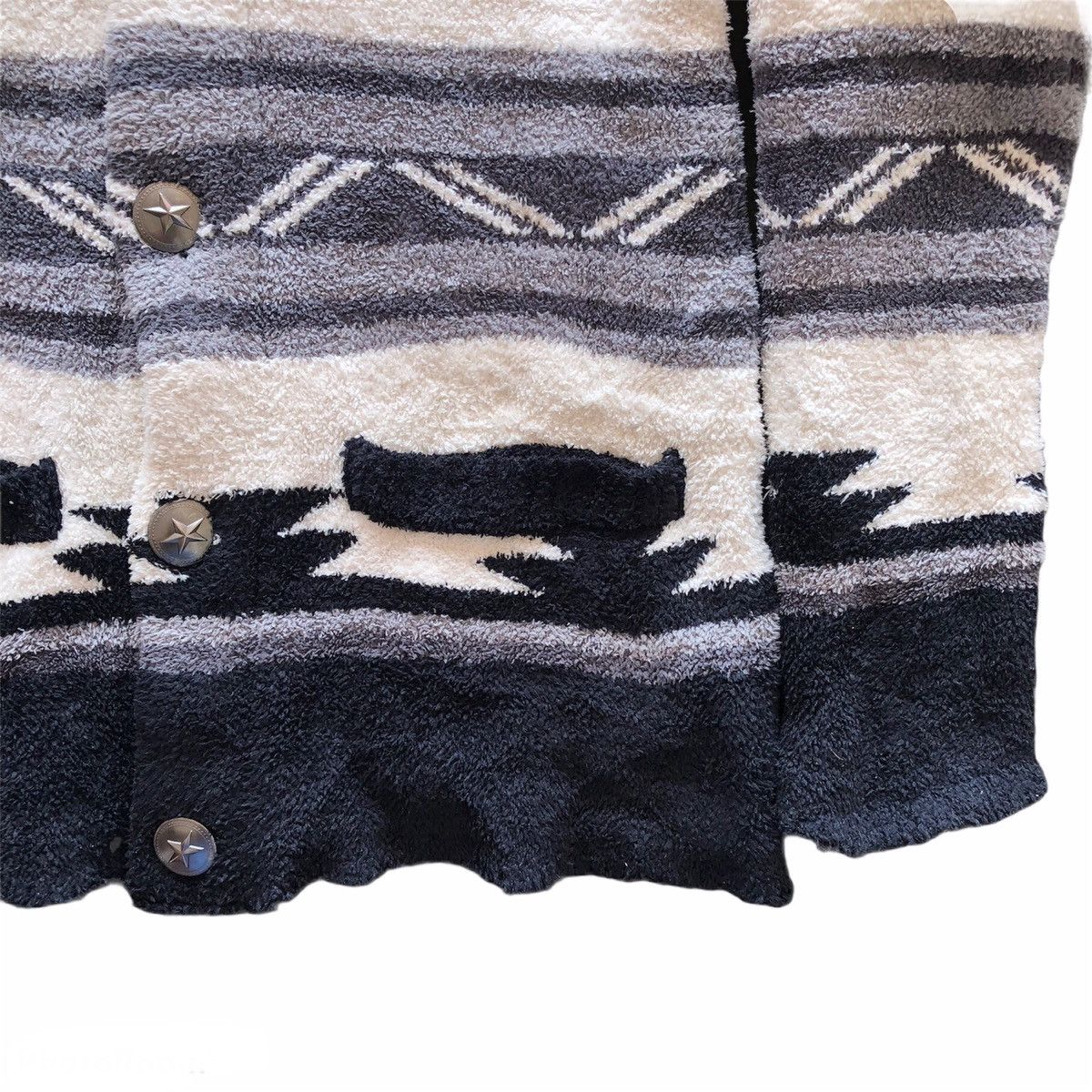 Japanese Brand Shawl Collar Fleece Navajo Native by 291295 Homme Size US S / EU 44-46 / 1 - 6 Thumbnail