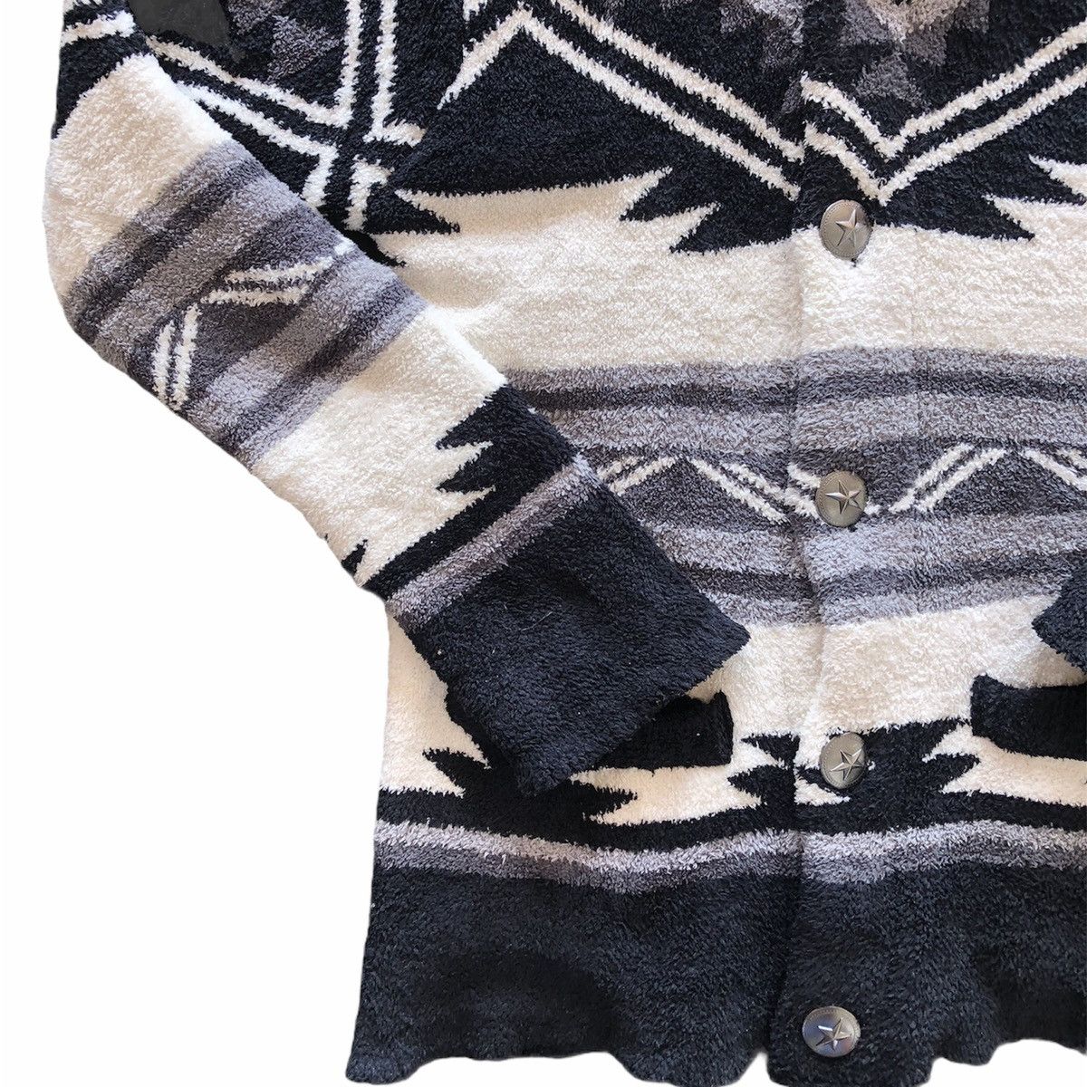 Japanese Brand Shawl Collar Fleece Navajo Native by 291295 Homme Size US S / EU 44-46 / 1 - 5 Thumbnail