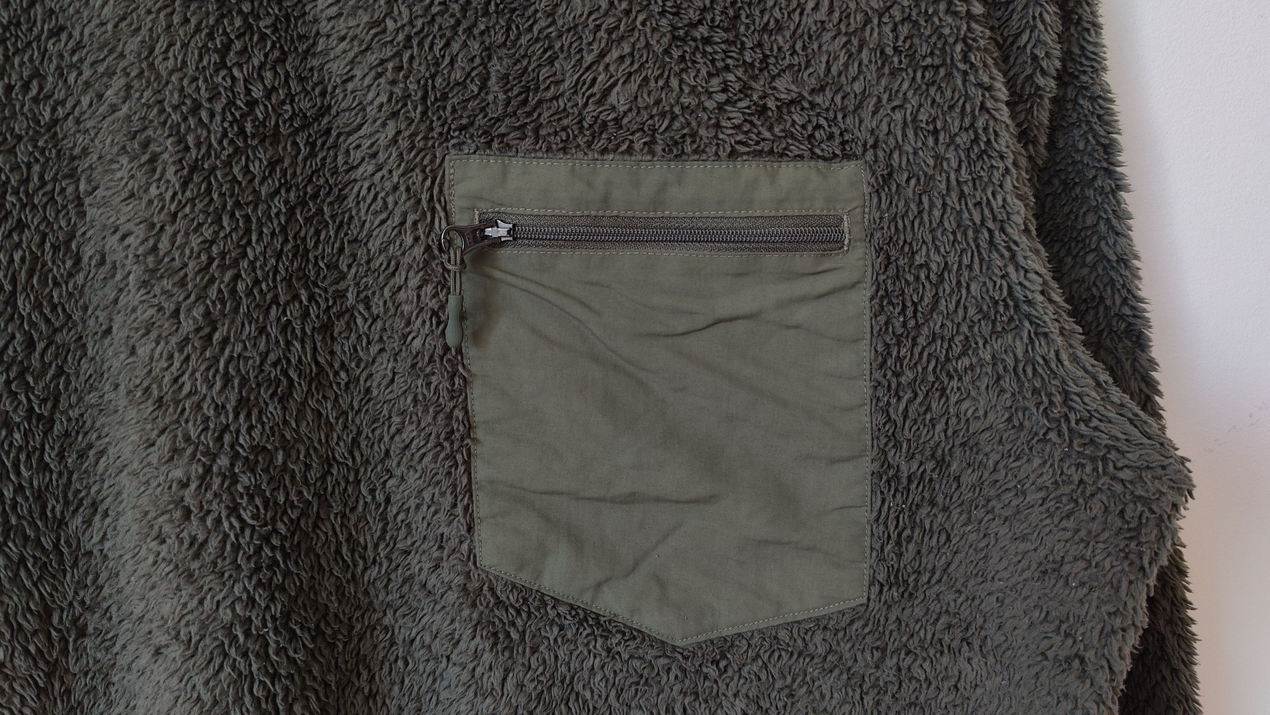 Engineered Garments × Uniqlo Engineered Garments Uniqlo Khaki Military Fleece Sweatshirt Size US XS / EU 42 / 0 - 2 Thumbnail