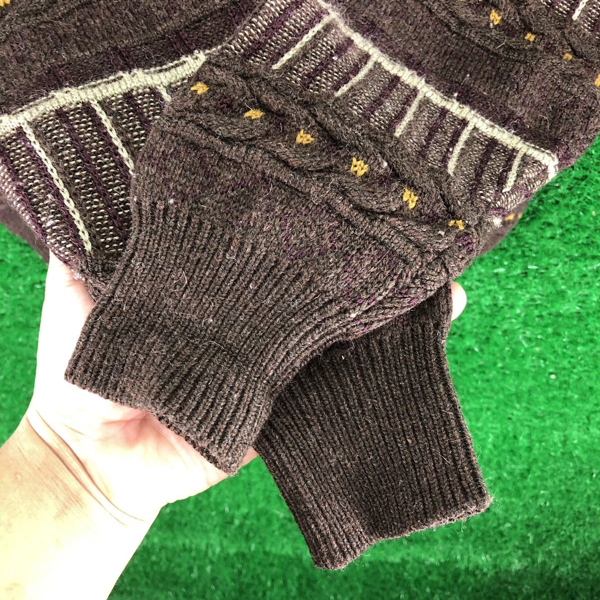 Lindbergh Vintage 80's Lindbergh Cable Knit Wool Sweater Coogi Style Size US M / EU 48-50 / 2 - 12 Thumbnail