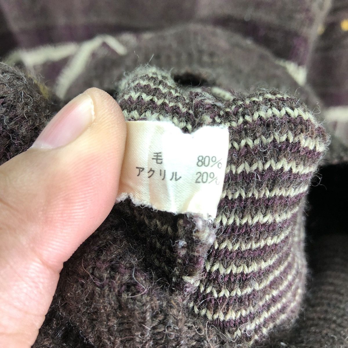 Lindbergh Vintage 80's Lindbergh Cable Knit Wool Sweater Coogi Style Size US M / EU 48-50 / 2 - 15 Thumbnail