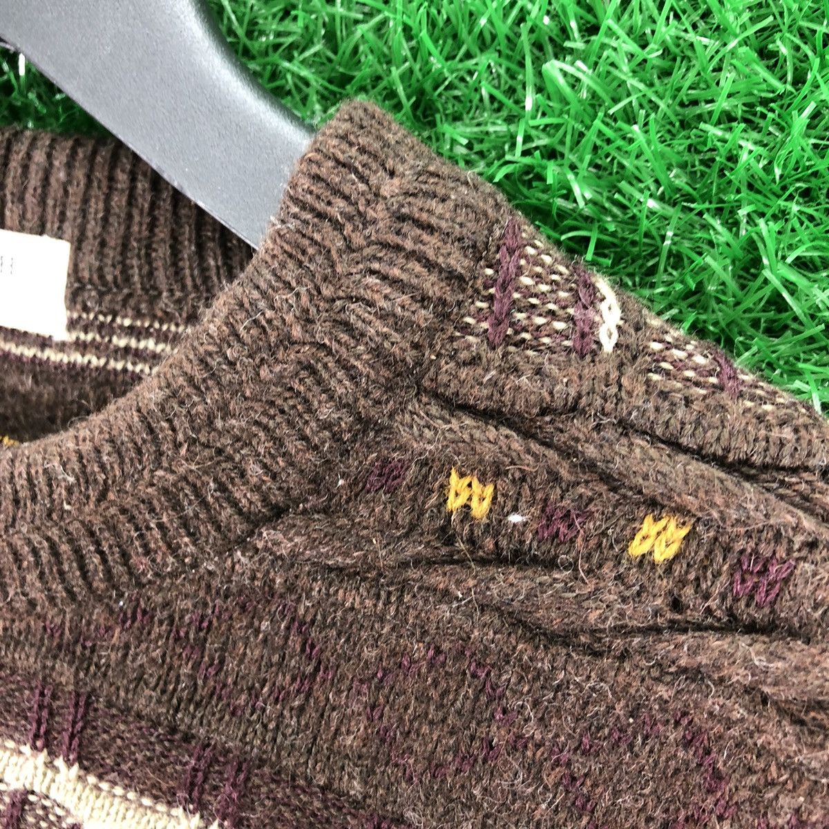 Lindbergh Vintage 80's Lindbergh Cable Knit Wool Sweater Coogi Style Size US M / EU 48-50 / 2 - 7 Thumbnail