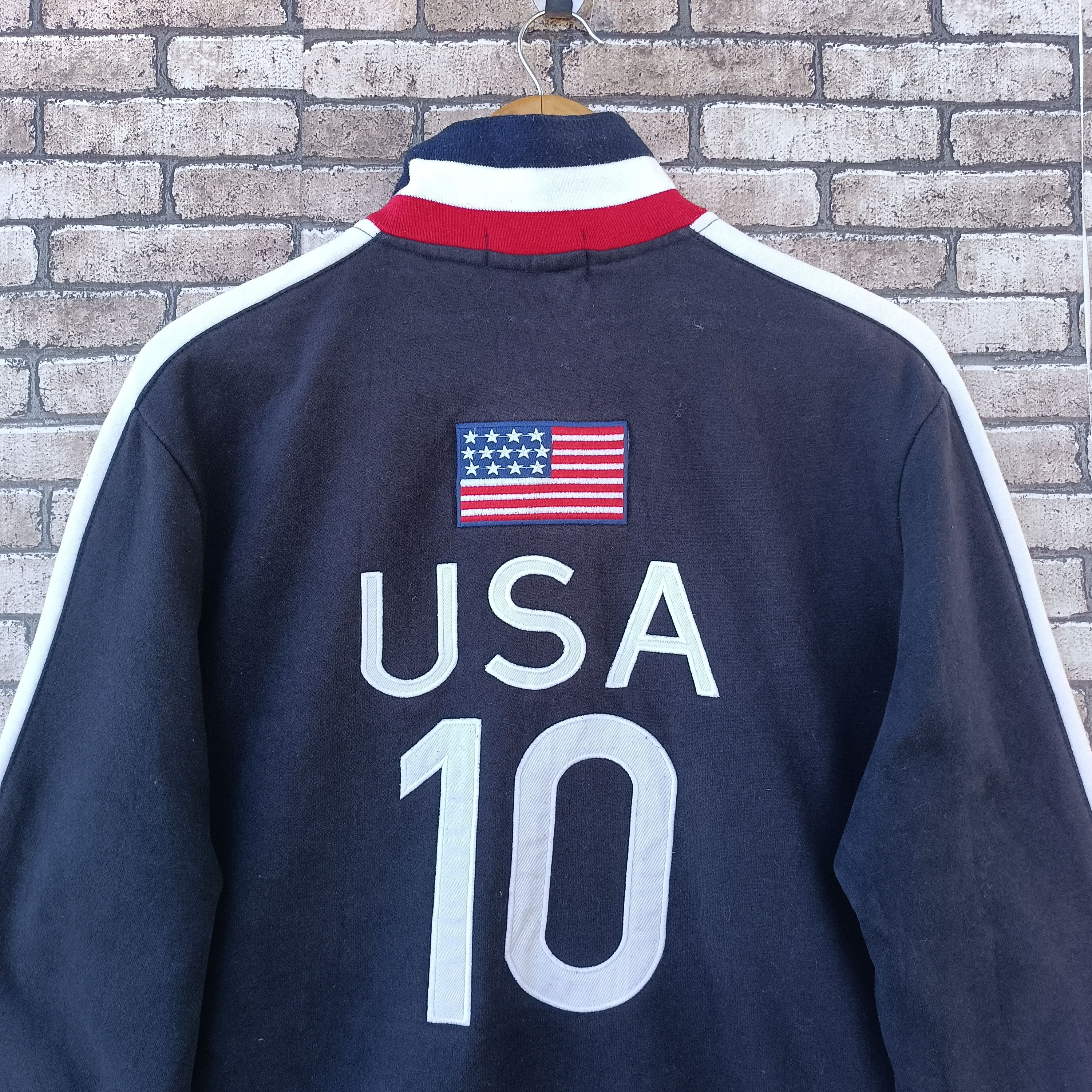 Polo Ralph Lauren × USA Olympics Polo Ralph Lauren 2010 RLPC USA Track Jacket Size US XL / EU 56 / 4 - 5 Thumbnail