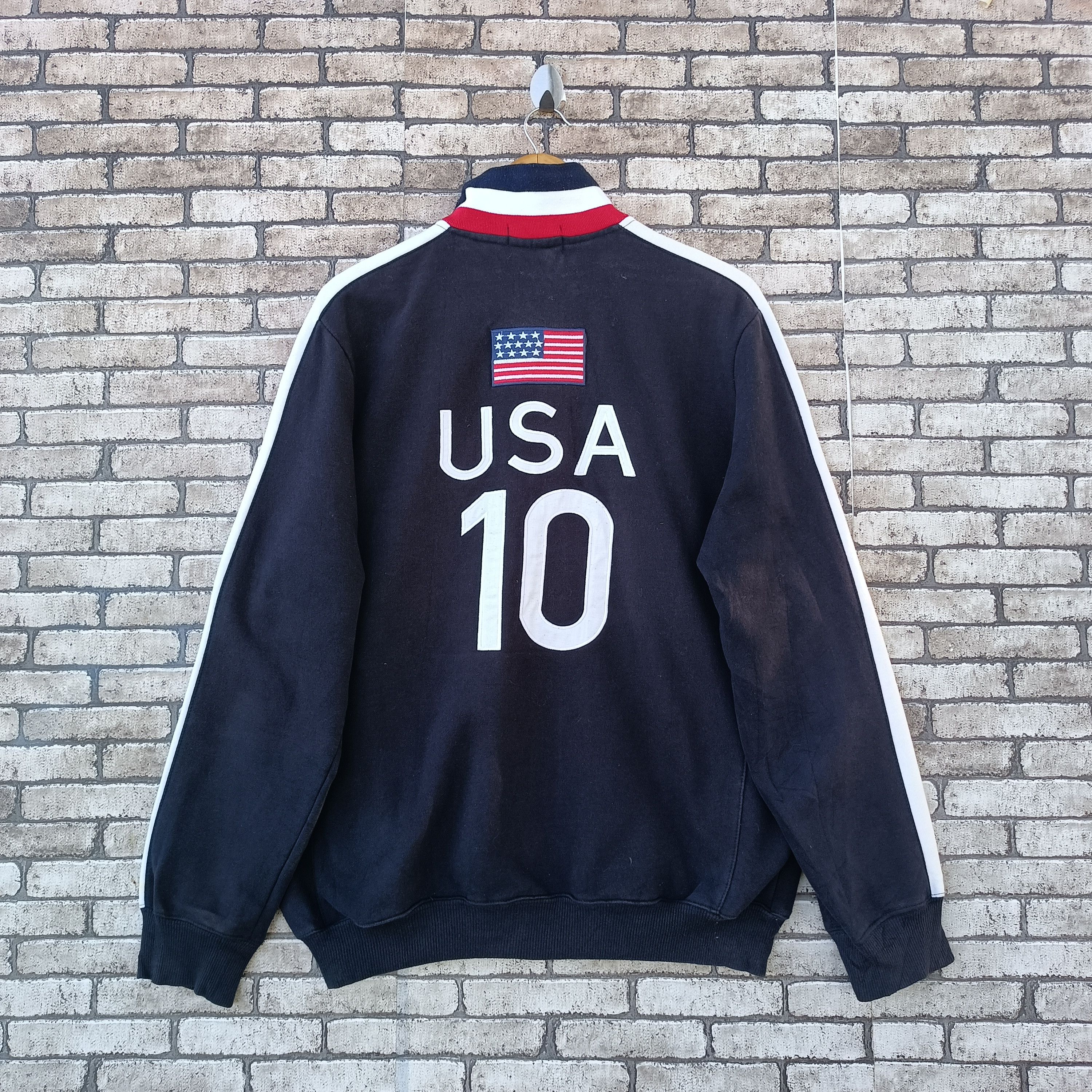 Polo Ralph Lauren × USA Olympics Polo Ralph Lauren 2010 RLPC USA Track Jacket Size US XL / EU 56 / 4 - 4 Thumbnail