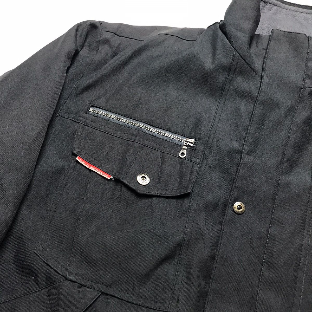 Japanese Brand Field Message by Jichodo Cold Protection Blouson Jacket Size US XL / EU 56 / 4 - 6 Thumbnail