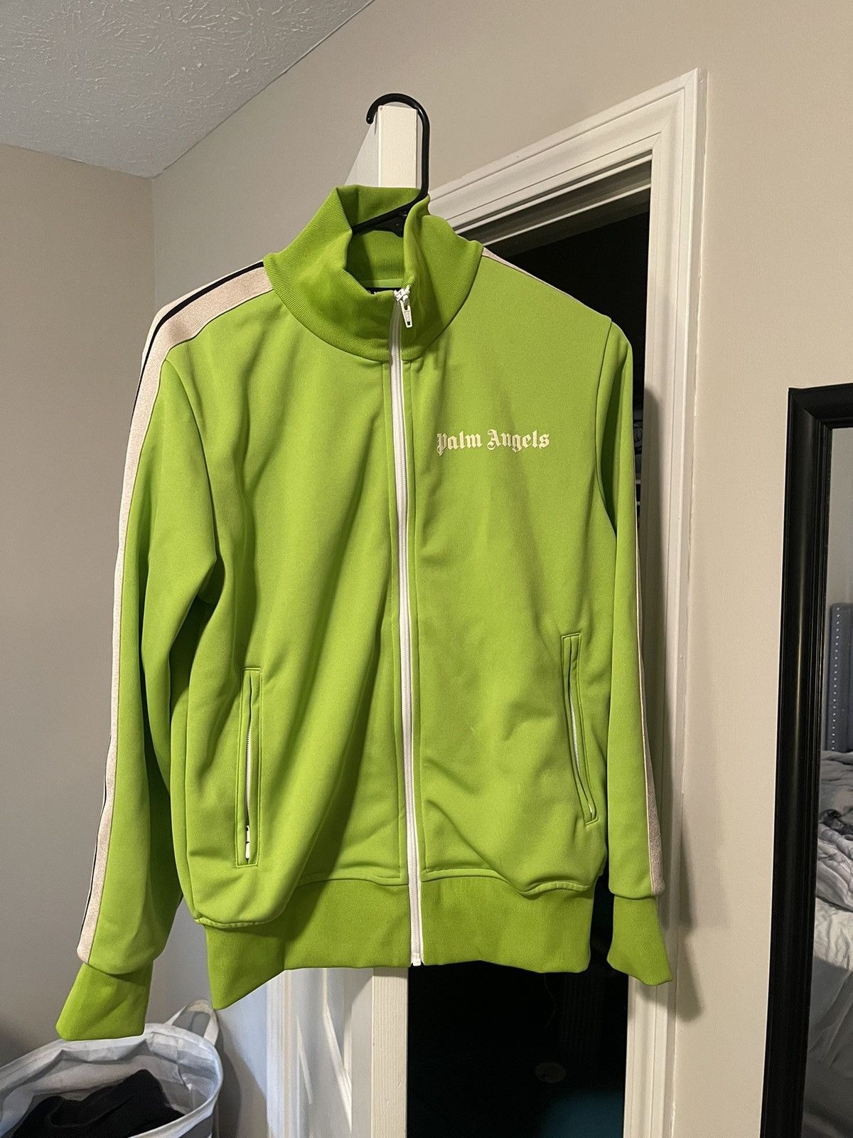 Palm Angels Palm Angels Track Jacket Lime Green Size US S / EU 44-46 / 1 - 3 Thumbnail