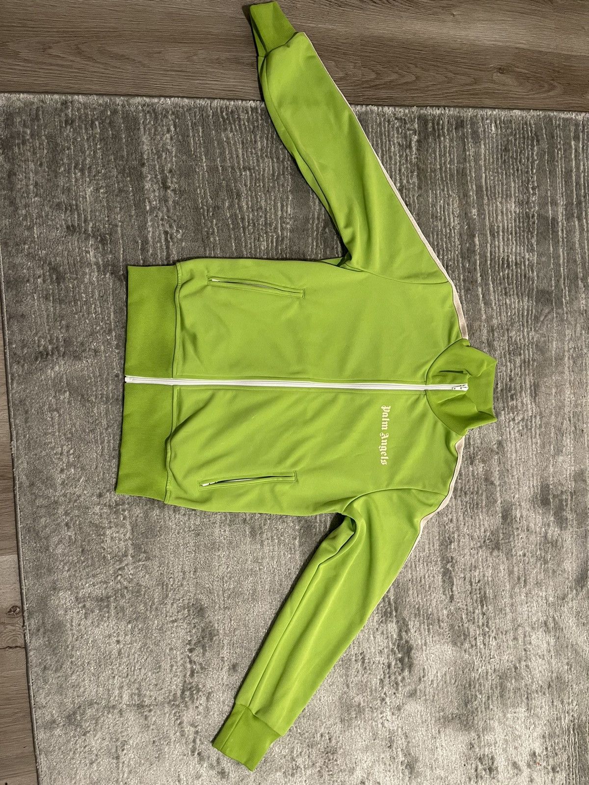 Palm Angels Palm Angels Track Jacket Lime Green Size US S / EU 44-46 / 1 - 1 Thumbnail