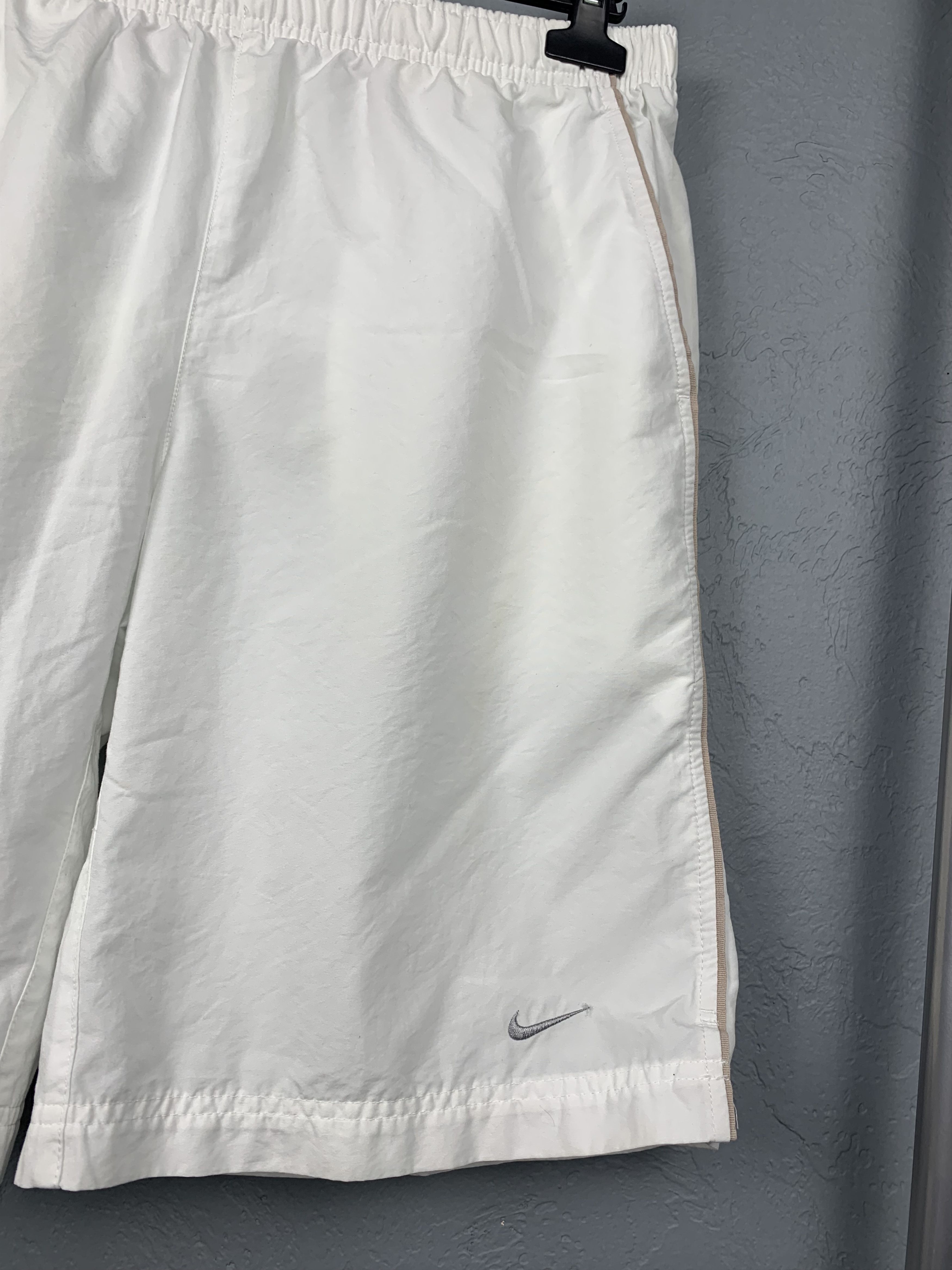 Nike × Vintage Nike 90s Vintage Nylon Mens Shorts Y2K Size US 32 / EU 48 - 2 Thumbnail