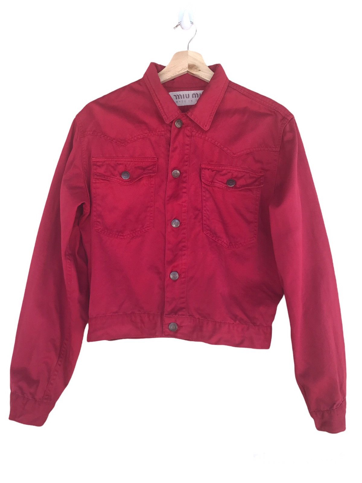 denim / jeans MIU MIU Women Jackets - Vestiaire Collective