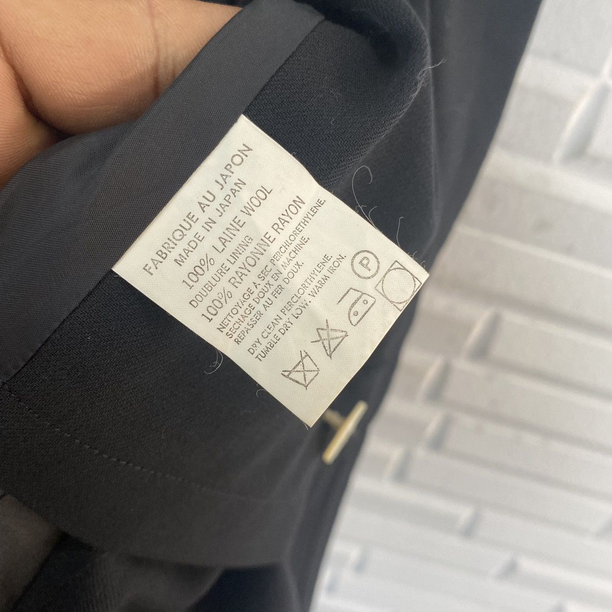 Yohji Yamamoto ☀️Y's Yohji Yamamoto Black Long Coat Size US M / EU 48-50 / 2 - 13 Thumbnail
