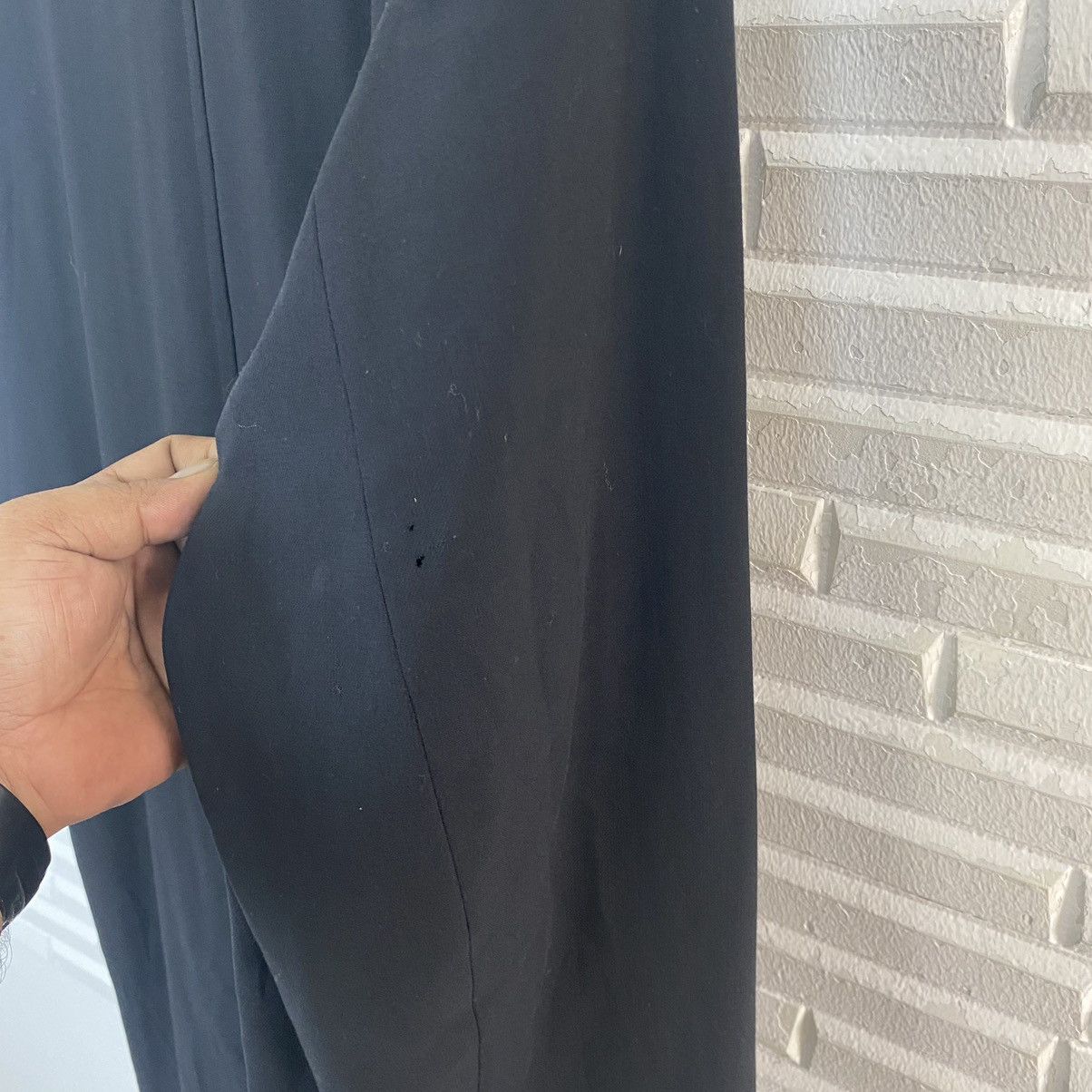 Yohji Yamamoto ☀️Y's Yohji Yamamoto Black Long Coat Size US M / EU 48-50 / 2 - 5 Thumbnail