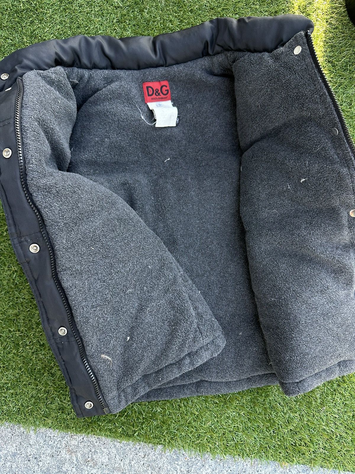 Dolce & Gabbana Vintage 90s Dolce Gabbana Puffer Vest Snow Black Very Rare Size US S / EU 44-46 / 1 - 8 Thumbnail