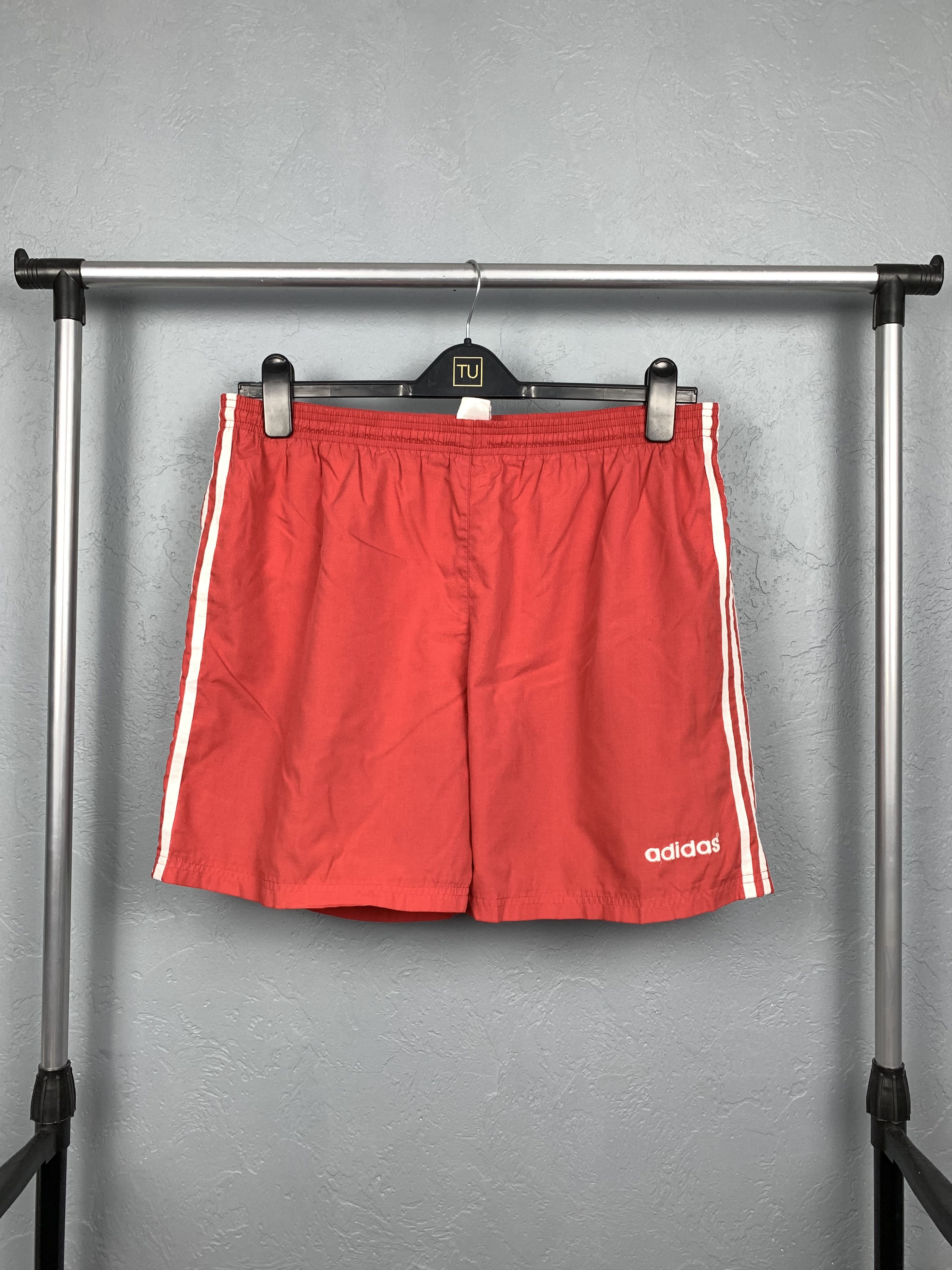 Adidas × Vintage Adidas 90s Vintage Mens Shorts Size US 34 / EU 50 - 1 Thumbnail