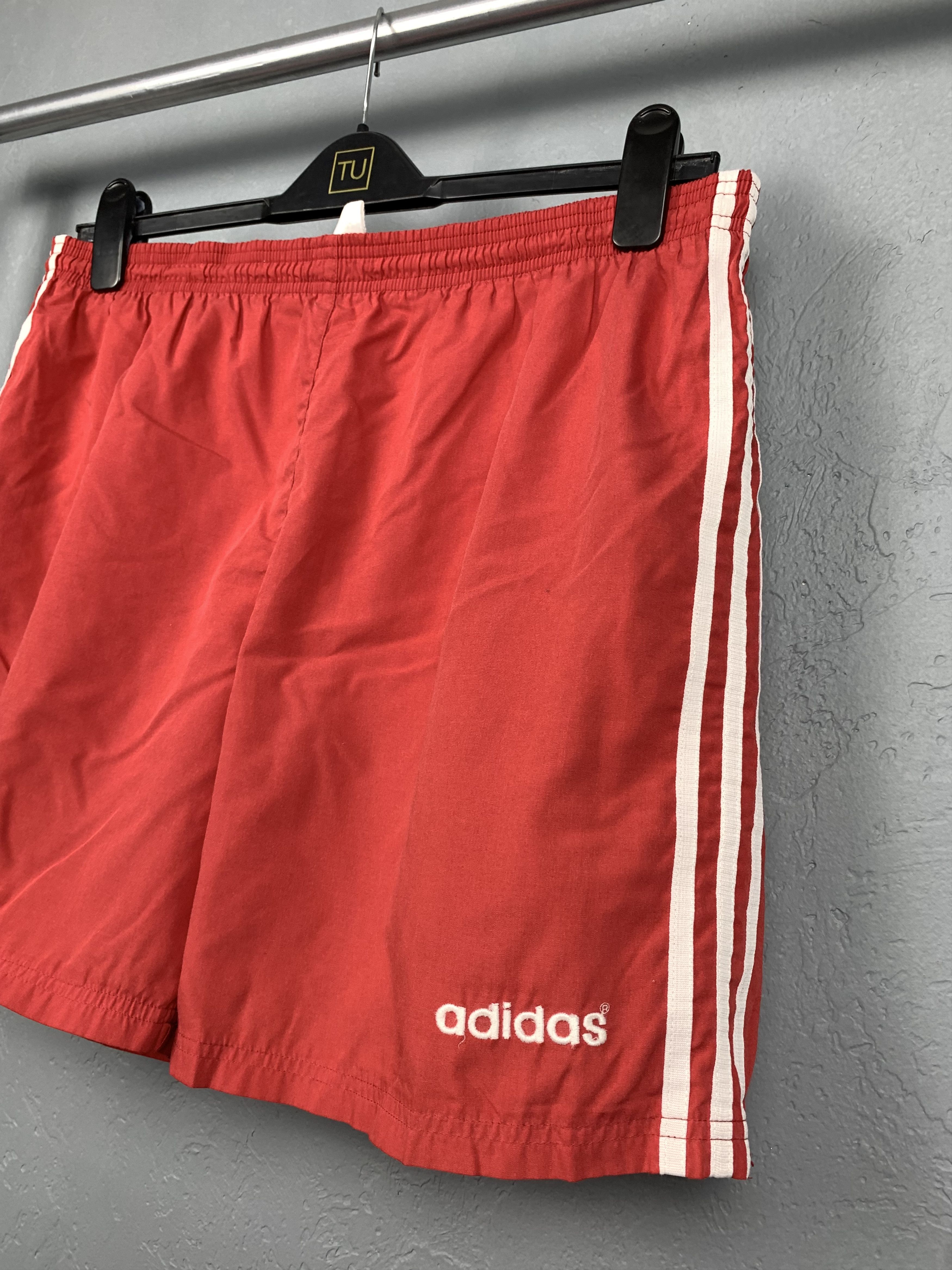 Adidas × Vintage Adidas 90s Vintage Mens Shorts Size US 34 / EU 50 - 2 Thumbnail