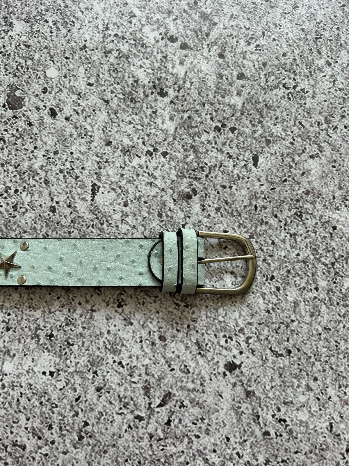 Japanese Brand × Vintage Vintage 90s Japanese Metal Punk Rock Emo Goth Belt Japan Y2K Size 40 - 2 Thumbnail