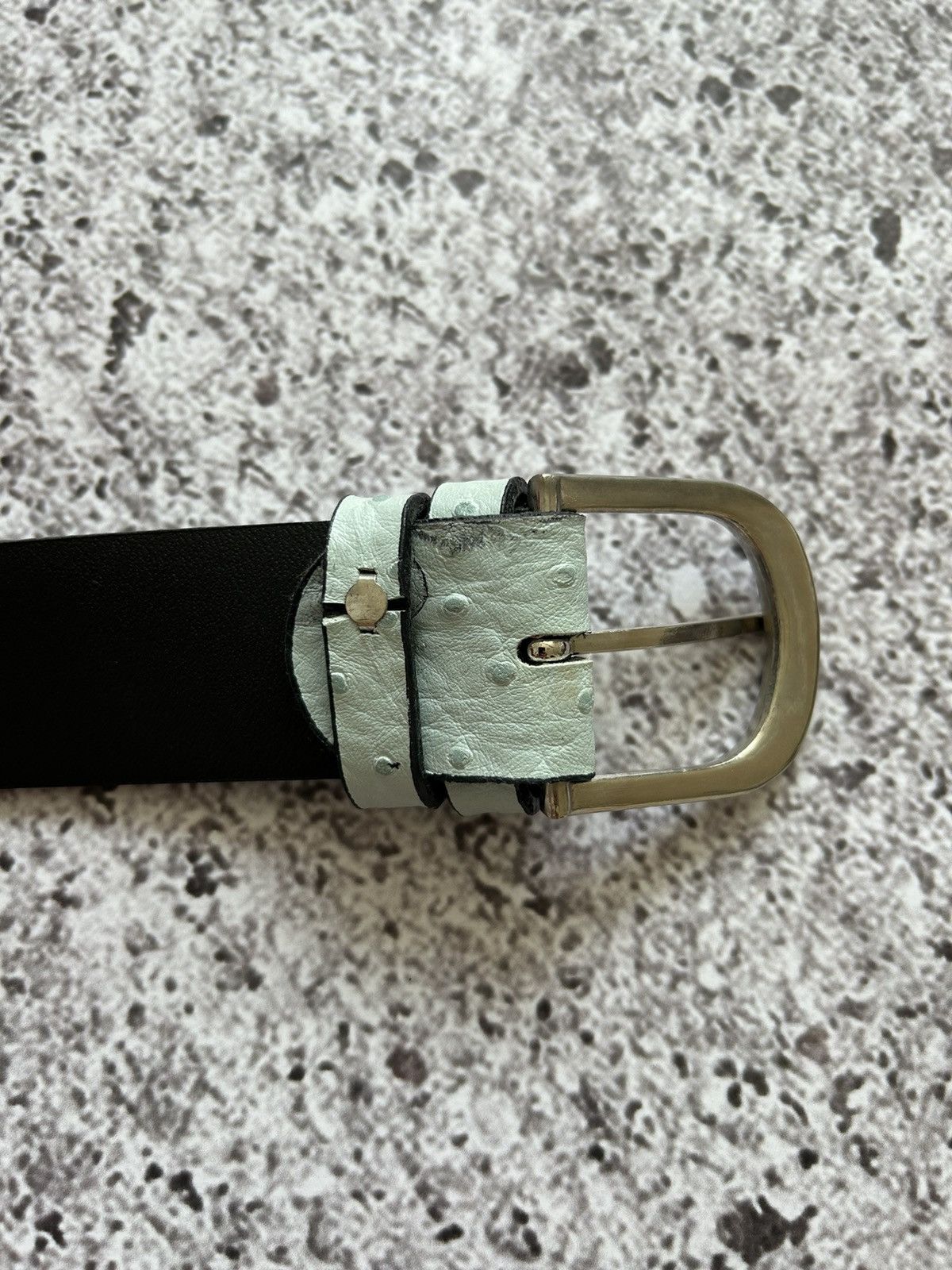 Japanese Brand × Vintage Vintage 90s Japanese Metal Punk Rock Emo Goth Belt Japan Y2K Size 40 - 3 Thumbnail