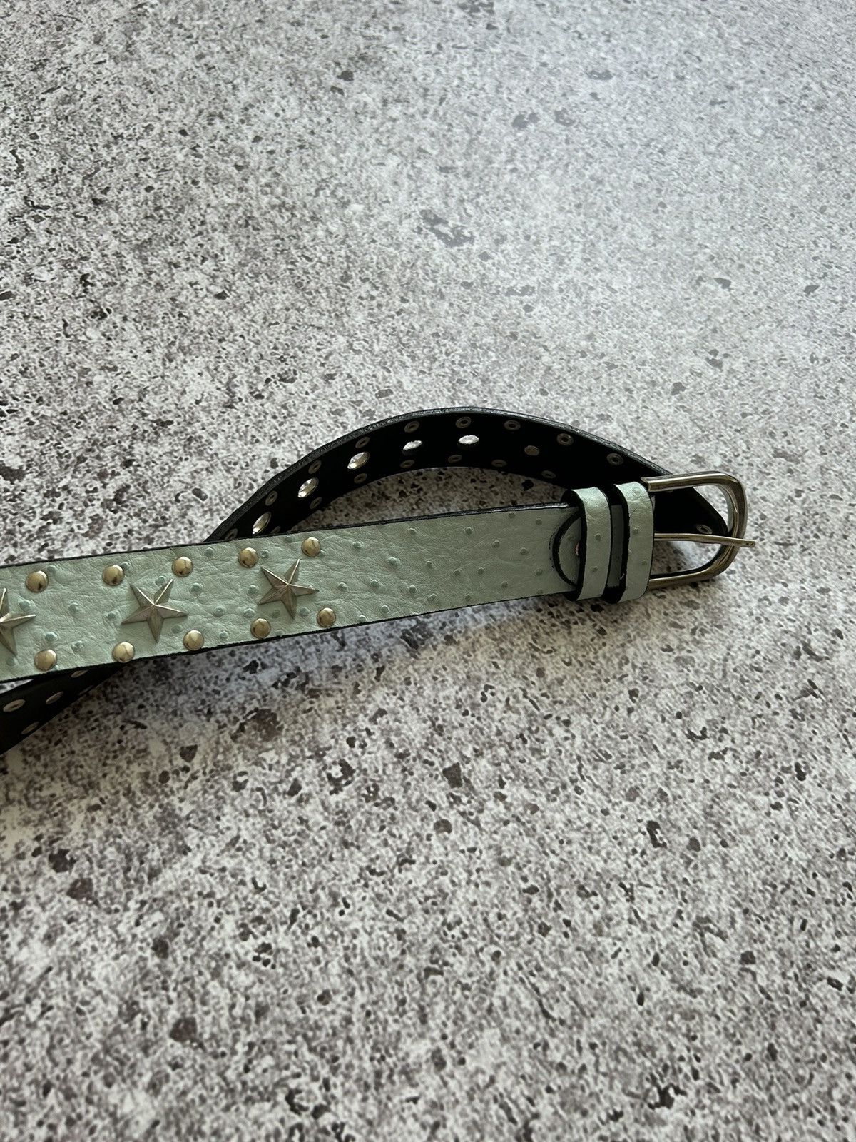 Japanese Brand × Vintage Vintage 90s Japanese Metal Punk Rock Emo Goth Belt Japan Y2K Size 40 - 7 Thumbnail