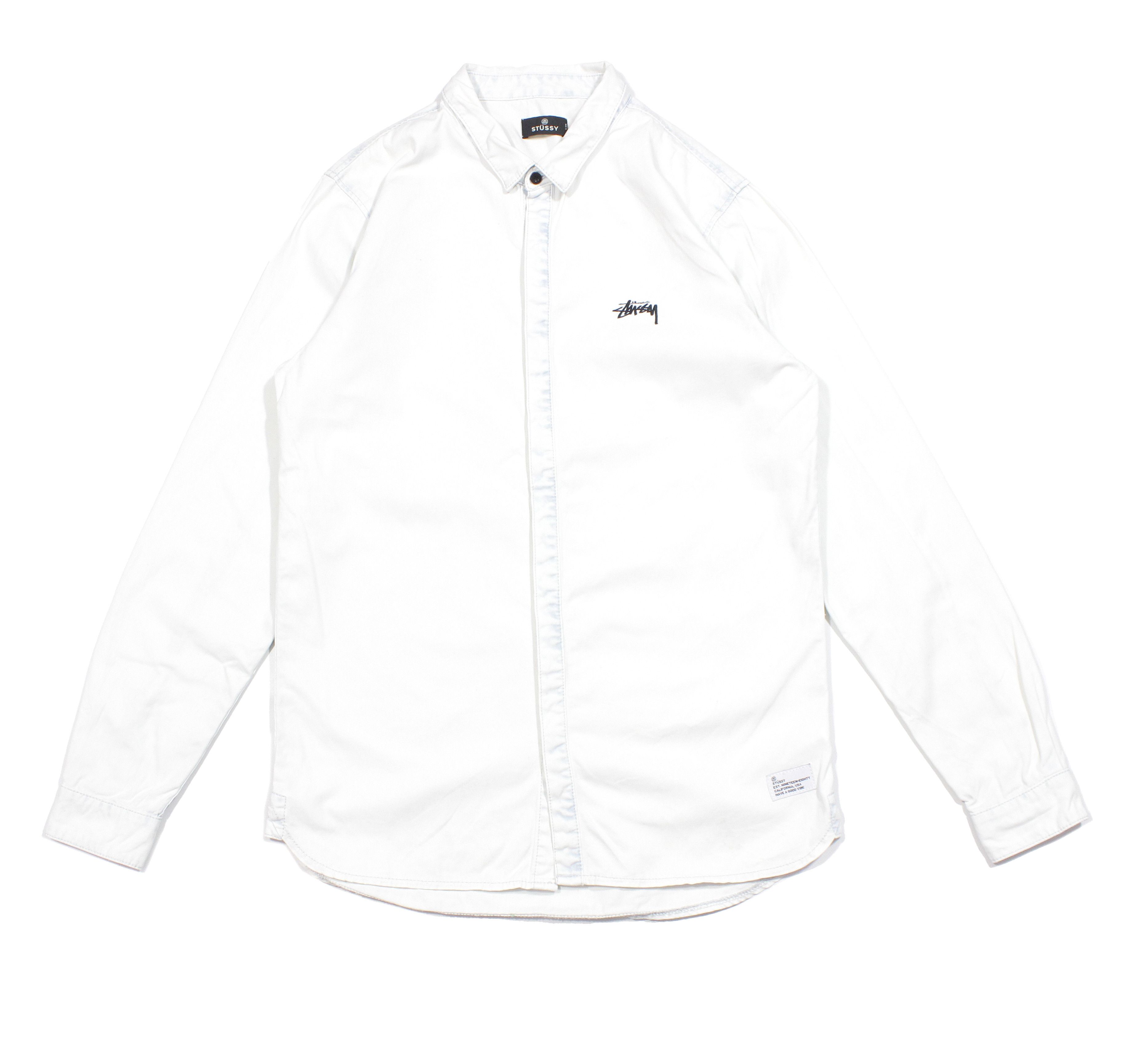 Stussy Logo Dyed Shirt Size US M / EU 48-50 / 2 - 1 Thumbnail