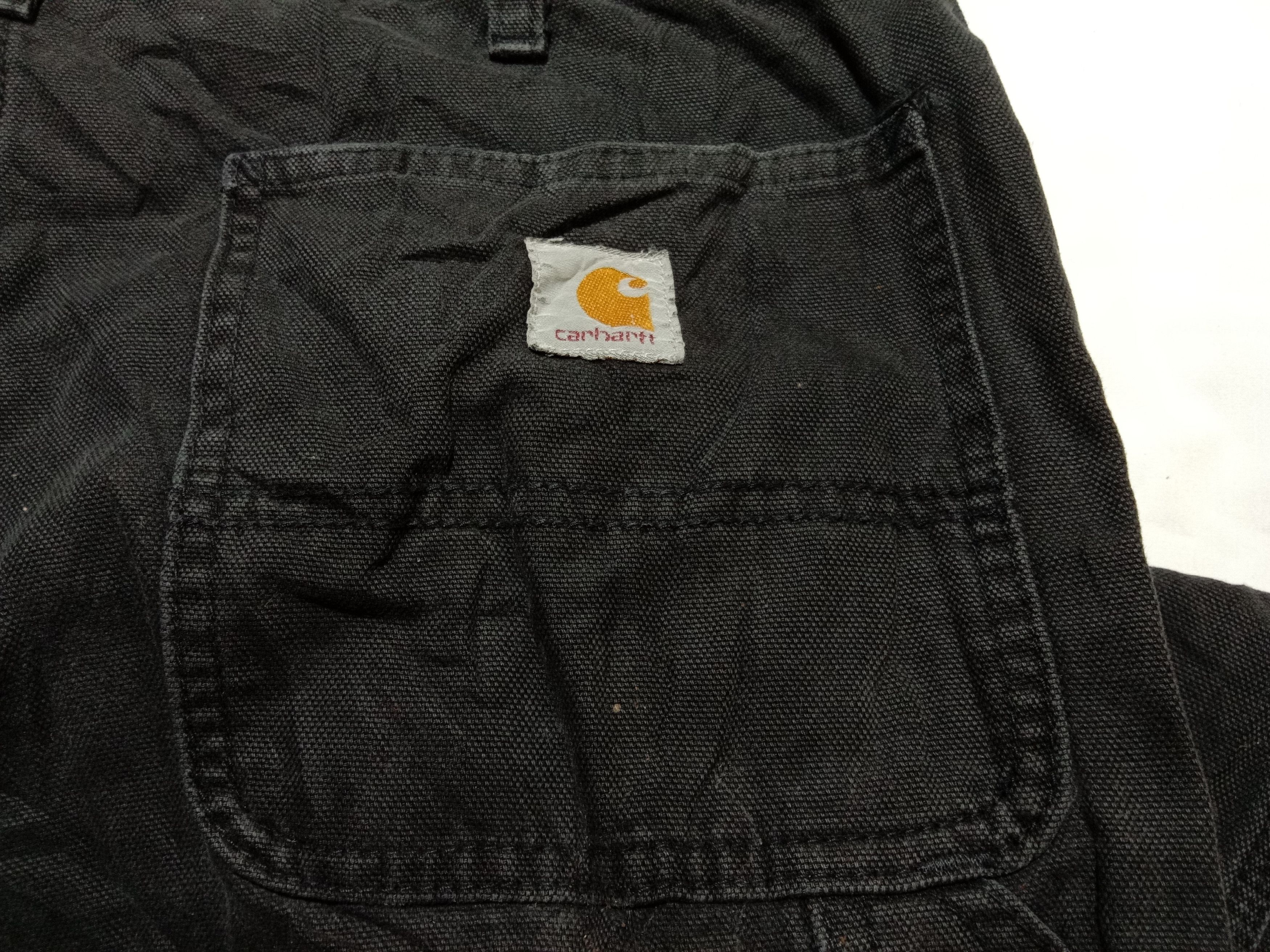 Carhartt Carhartt Carpenter Denim Worker Cargo Tactical Pant Trouser Size US 33 - 2 Thumbnail