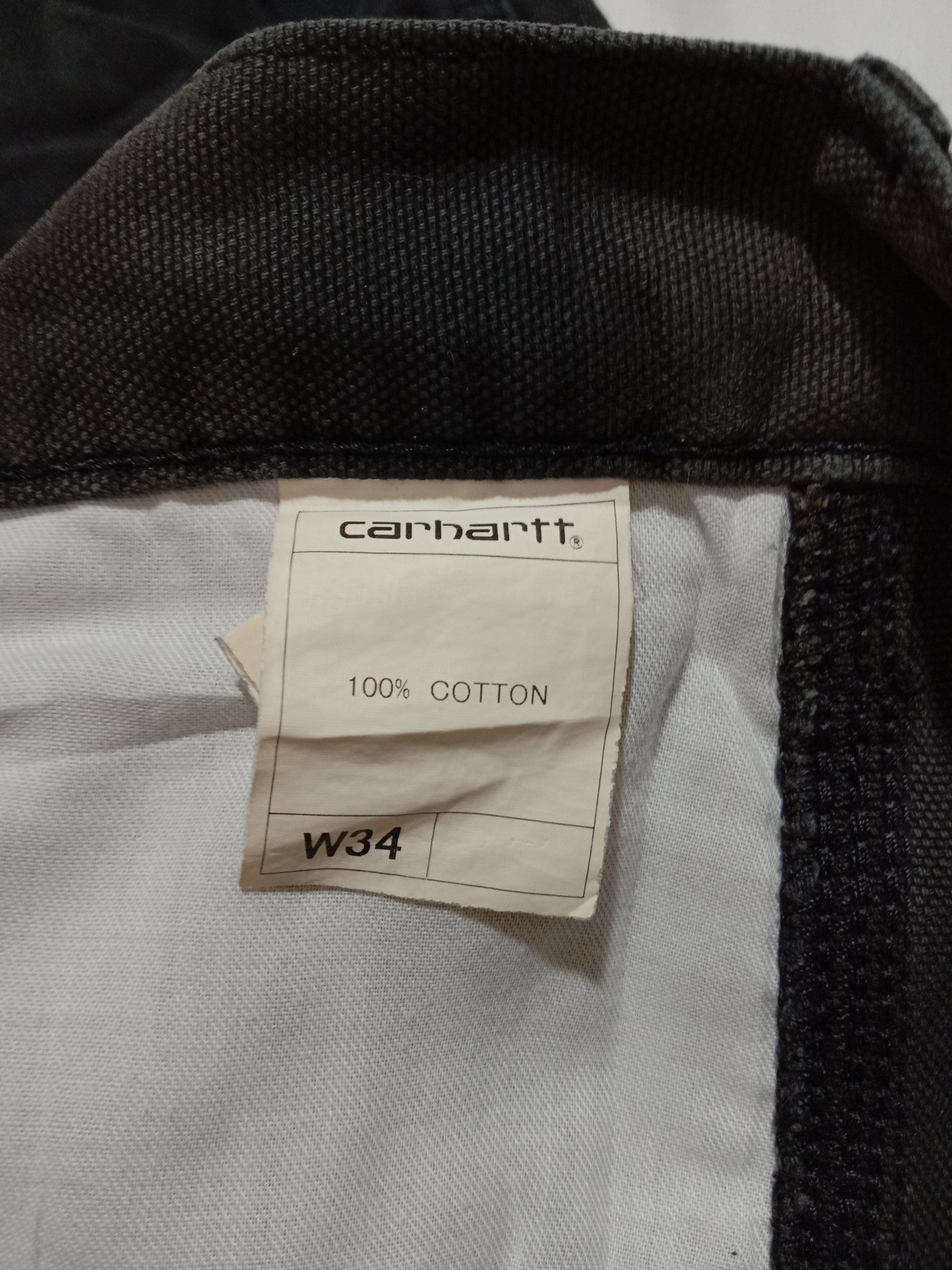 Carhartt Carhartt Carpenter Denim Worker Cargo Tactical Pant Trouser Size US 33 - 5 Thumbnail