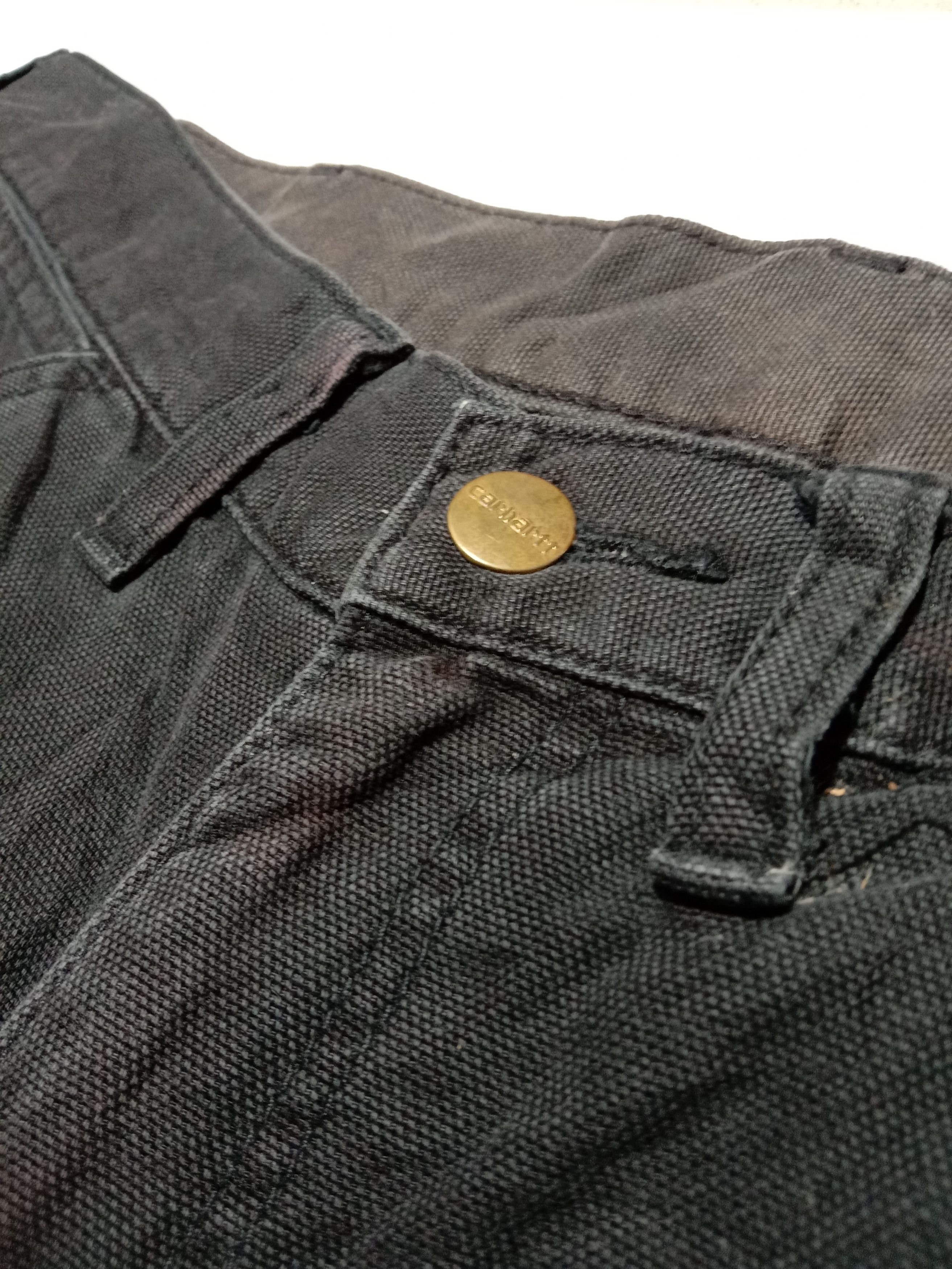 Carhartt Carhartt Carpenter Denim Worker Cargo Tactical Pant Trouser Size US 33 - 4 Thumbnail