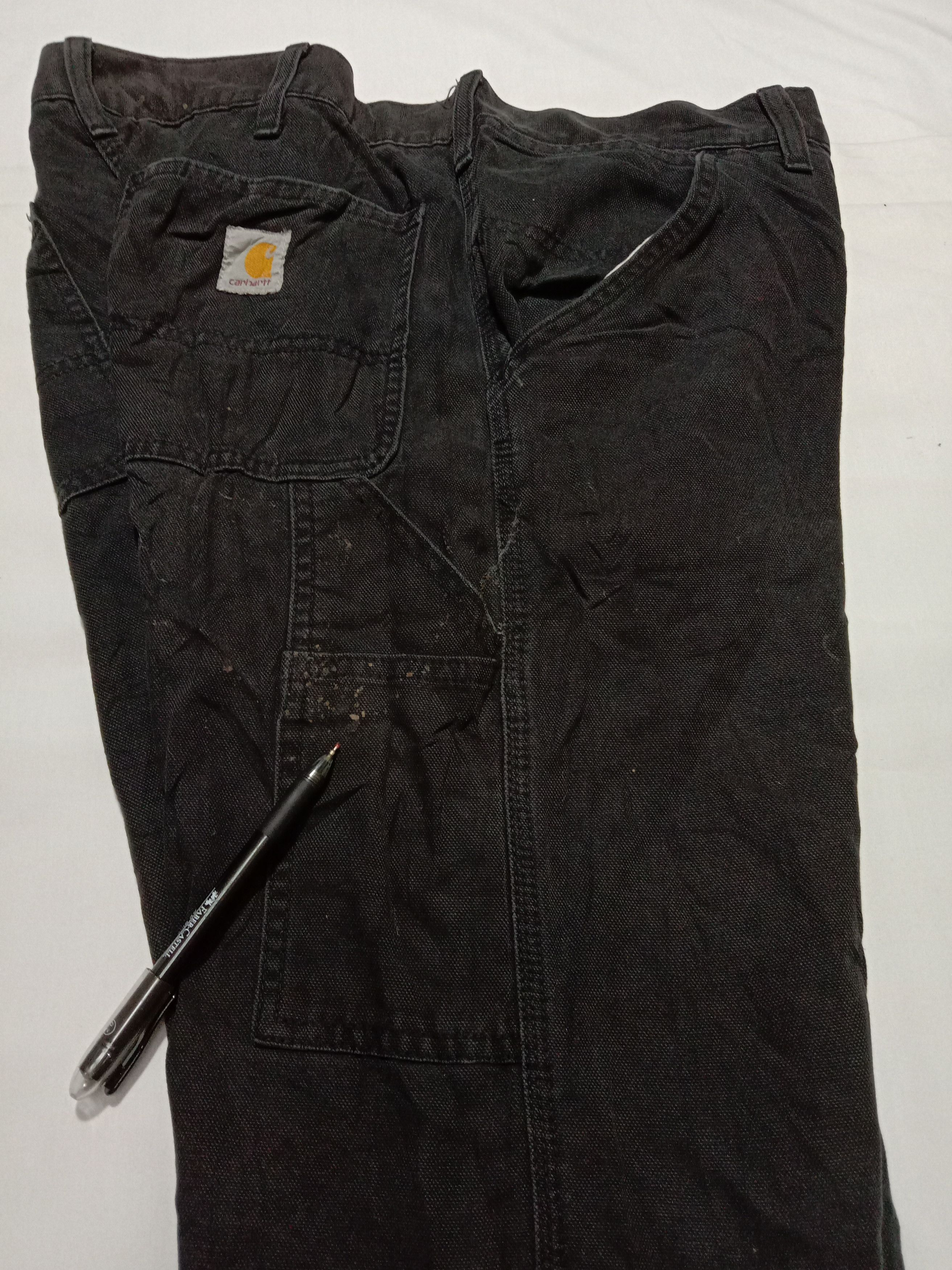 Carhartt Carhartt Carpenter Denim Worker Cargo Tactical Pant Trouser Size US 33 - 10 Thumbnail