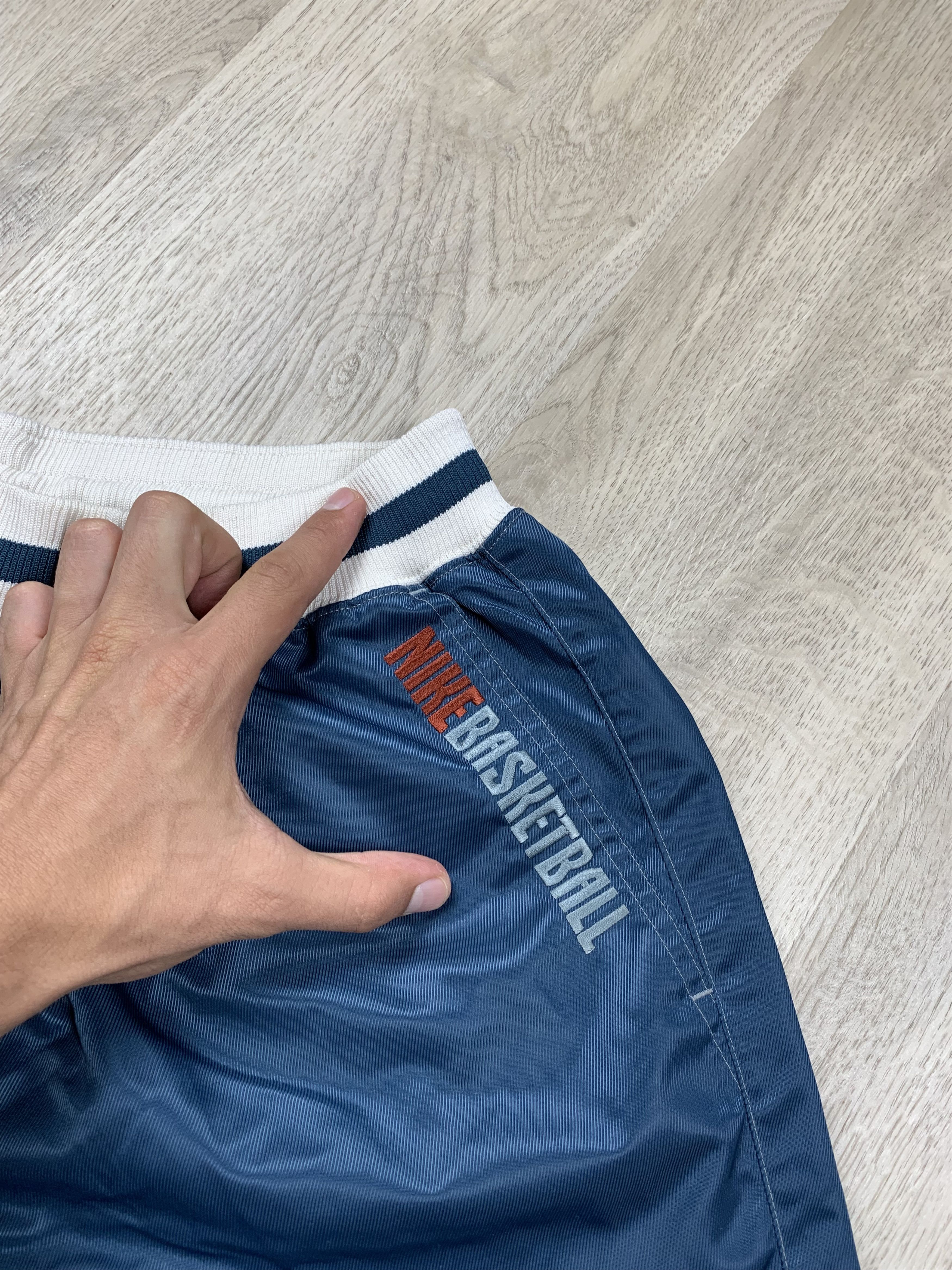 Nike × Vintage Nike Basketball Vintage Mens Nylon Pants Drill style Size US 30 / EU 46 - 6 Thumbnail