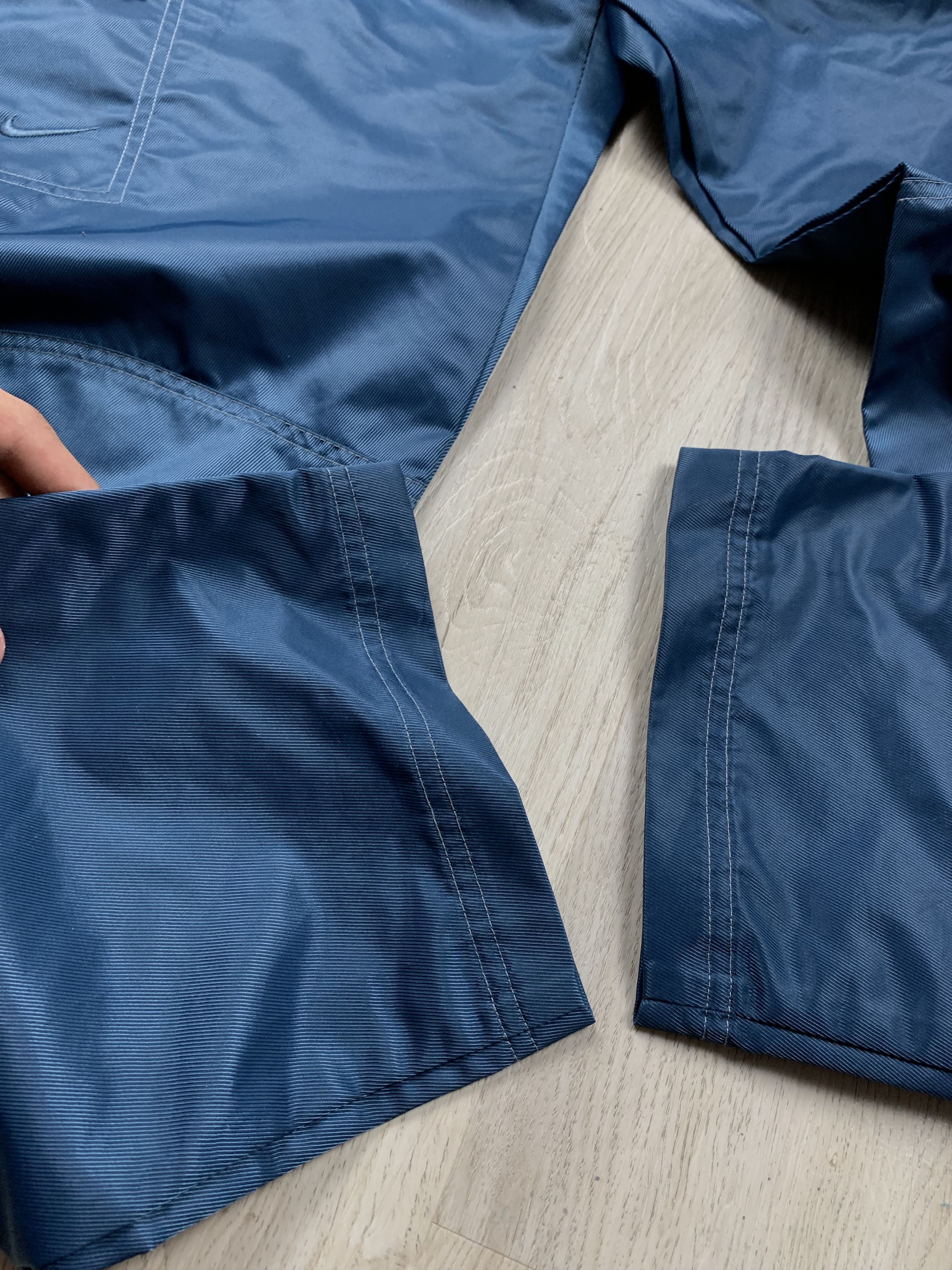 Nike × Vintage Nike Basketball Vintage Mens Nylon Pants Drill style Size US 30 / EU 46 - 5 Thumbnail