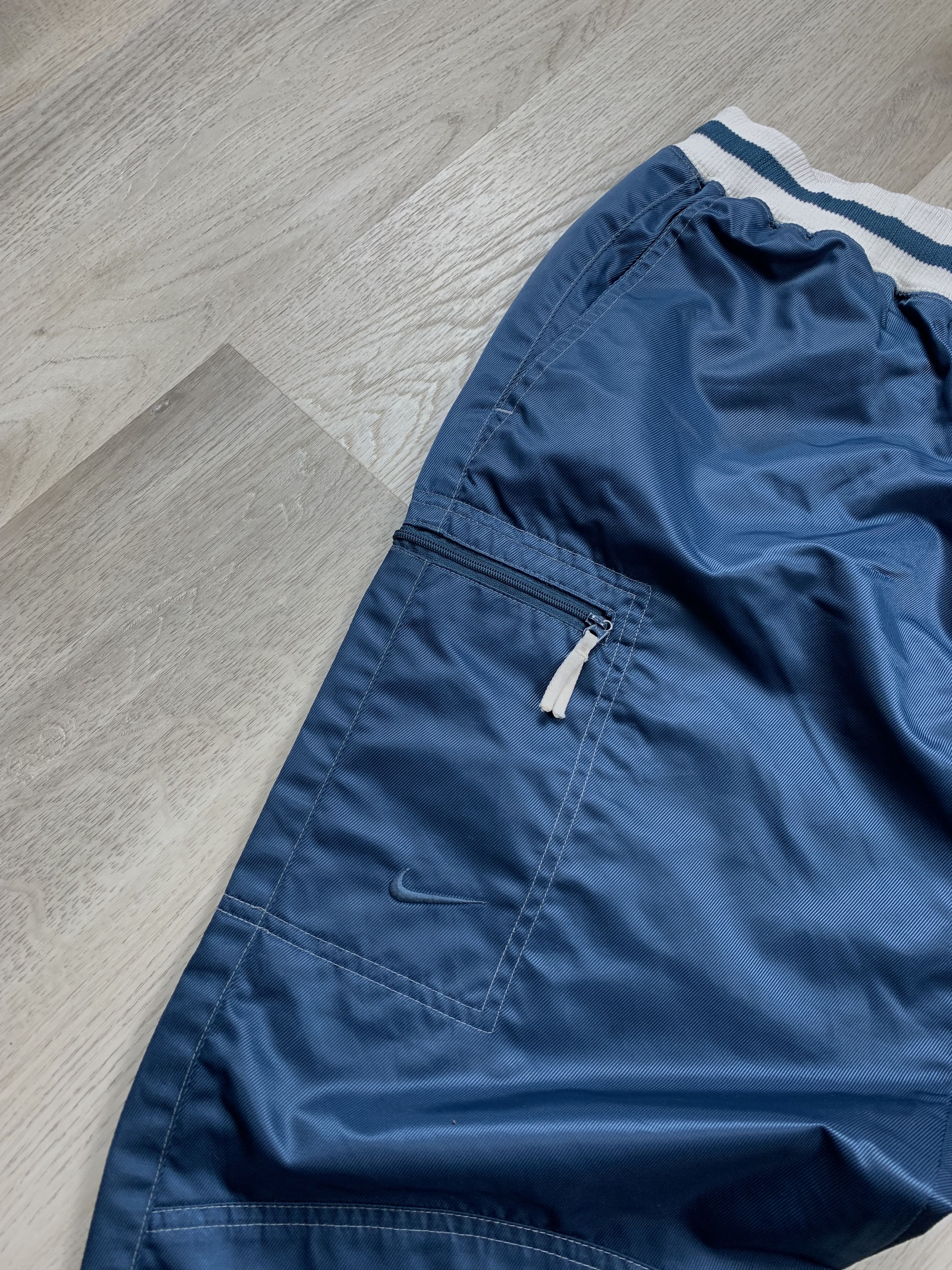 Nike × Vintage Nike Basketball Vintage Mens Nylon Pants Drill style Size US 30 / EU 46 - 3 Thumbnail