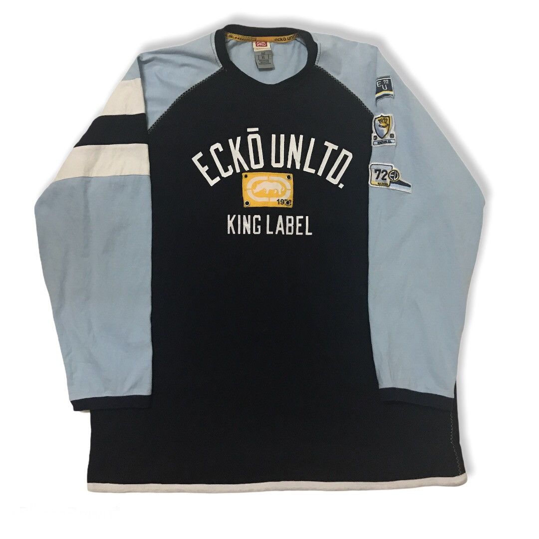 Ecko Unltd. × Marc Ecko Ecko Unltd. Long Sleeve T Shirt Size US XL / EU 56 / 4 - 1 Thumbnail
