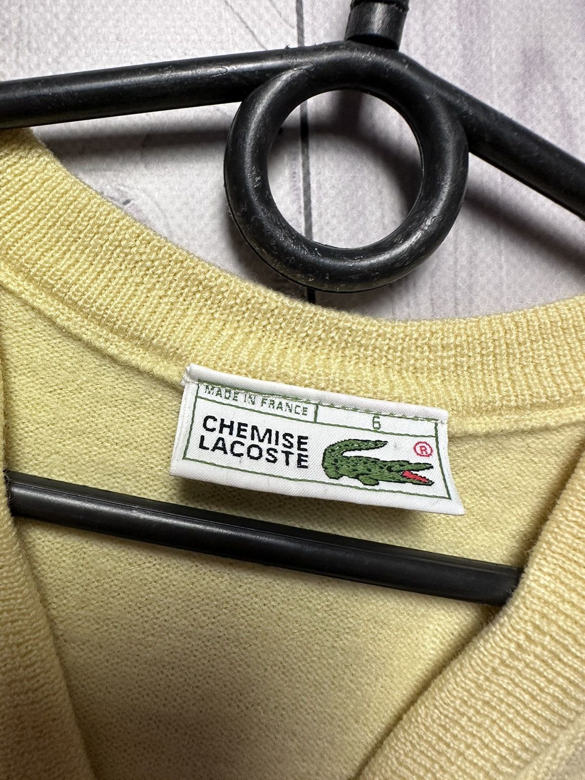 Other Lacoste vest yellow logo shirt size L Size US L / EU 52-54 / 3 - 6 Thumbnail