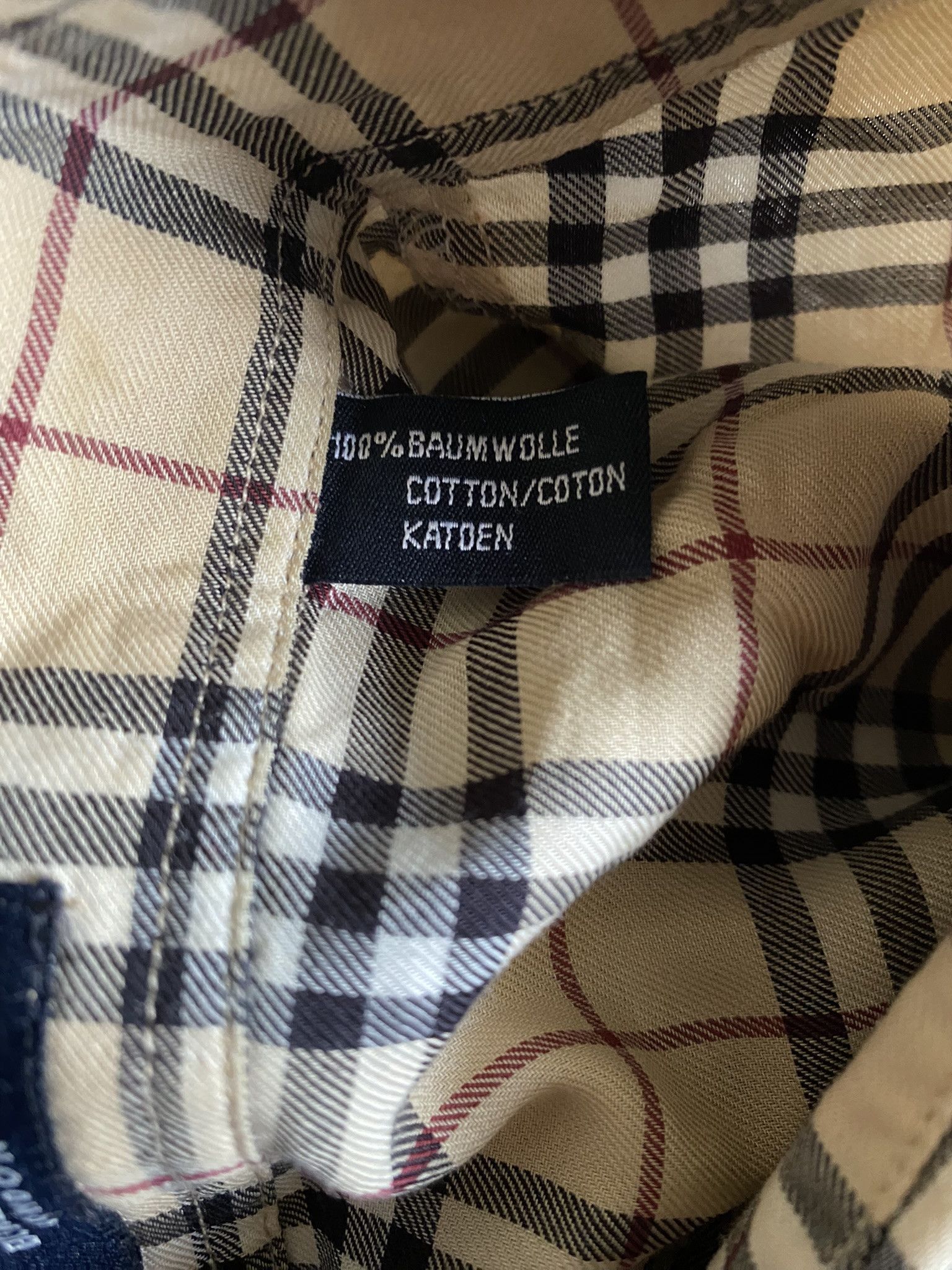 Burberry Burberry shirt nova check vintage 3/4 sleeve y2k 90s Size S / US 4 / IT 40 - 6 Thumbnail