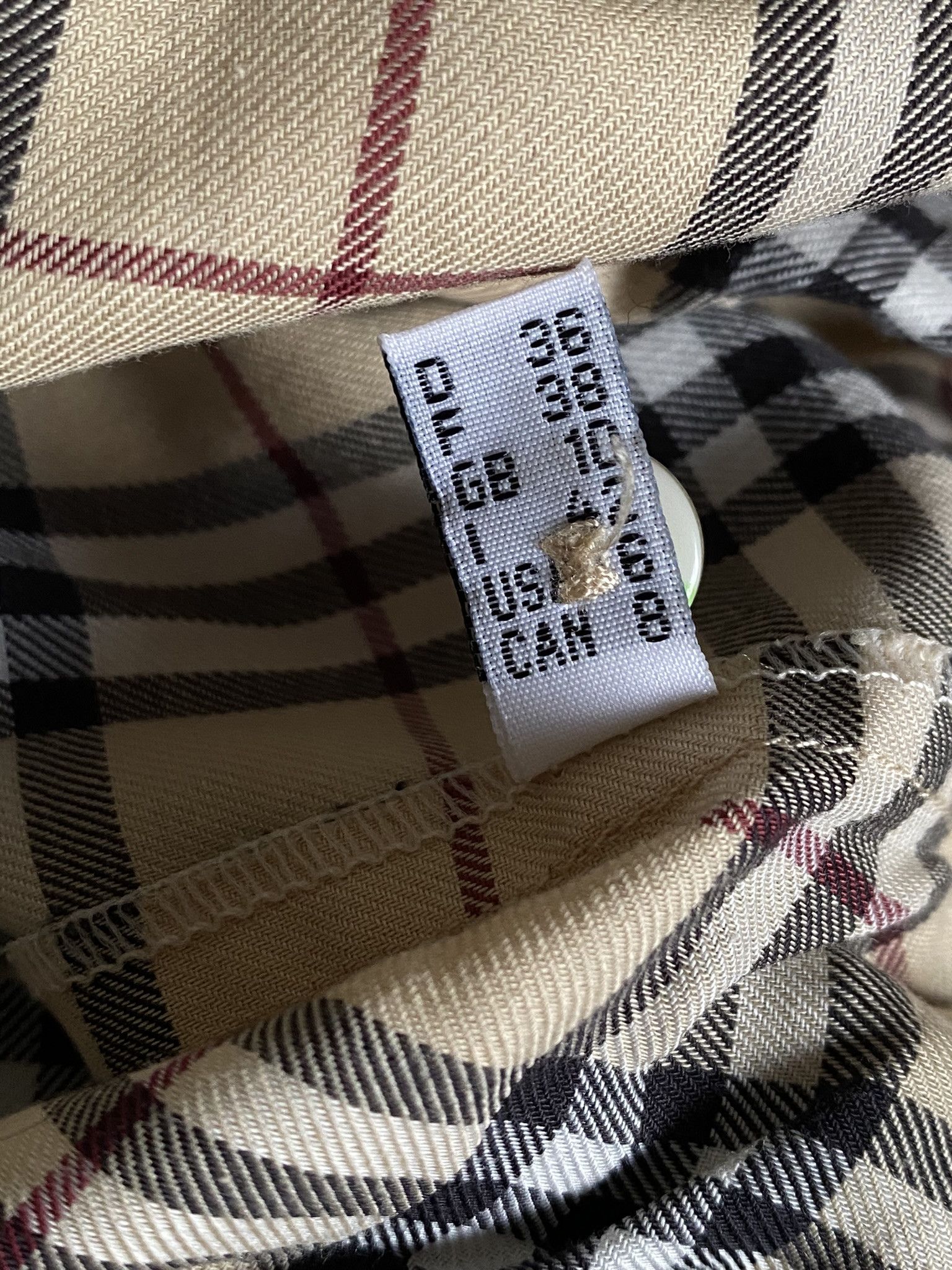 Burberry Burberry shirt nova check vintage 3/4 sleeve y2k 90s Size S / US 4 / IT 40 - 8 Thumbnail