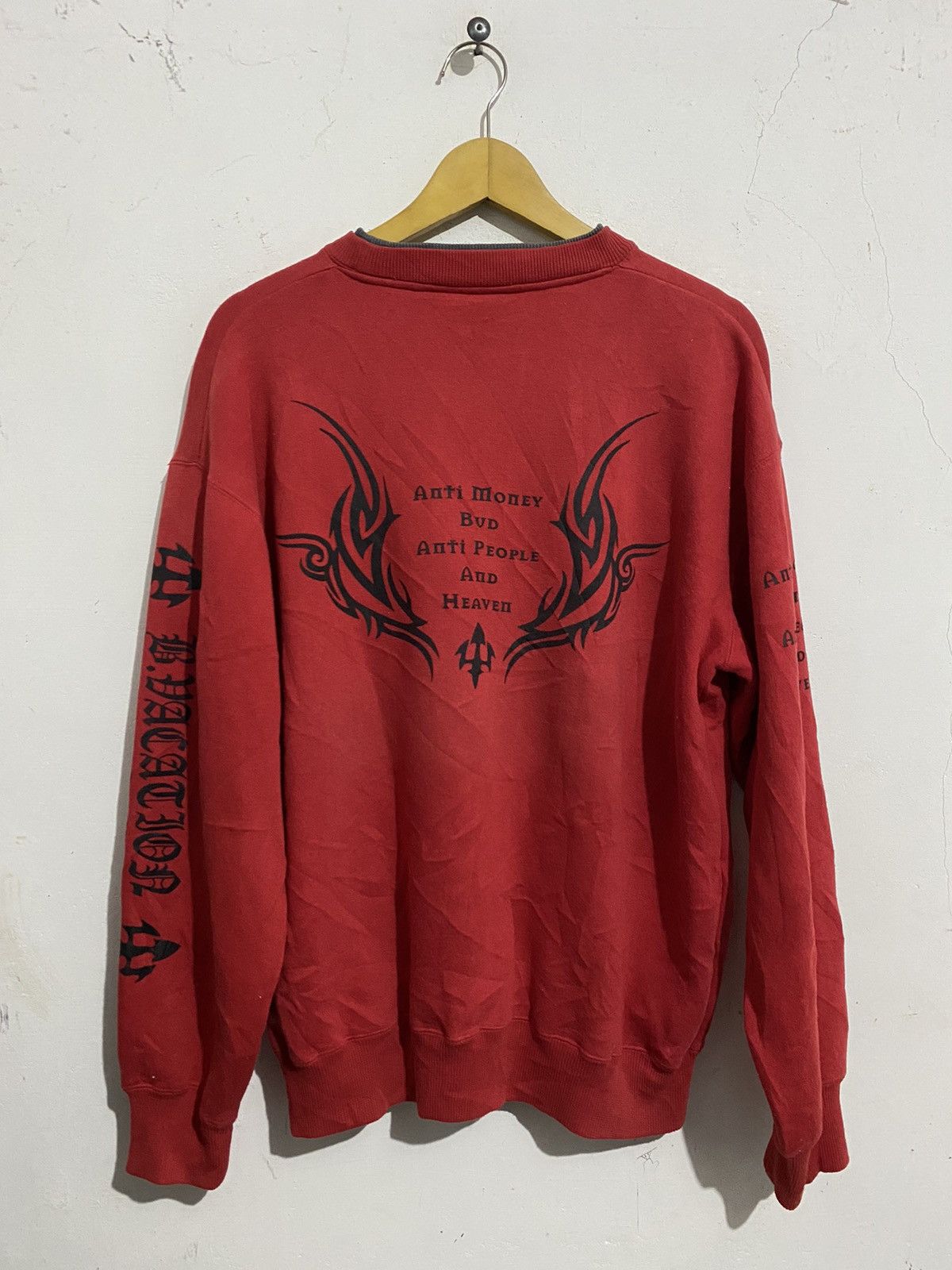 Hysteric Glamour 💸BINDINGOFFER💸B.Vacation-Japanesebrand Poem Sweatshirt Size US M / EU 48-50 / 2 - 5 Thumbnail