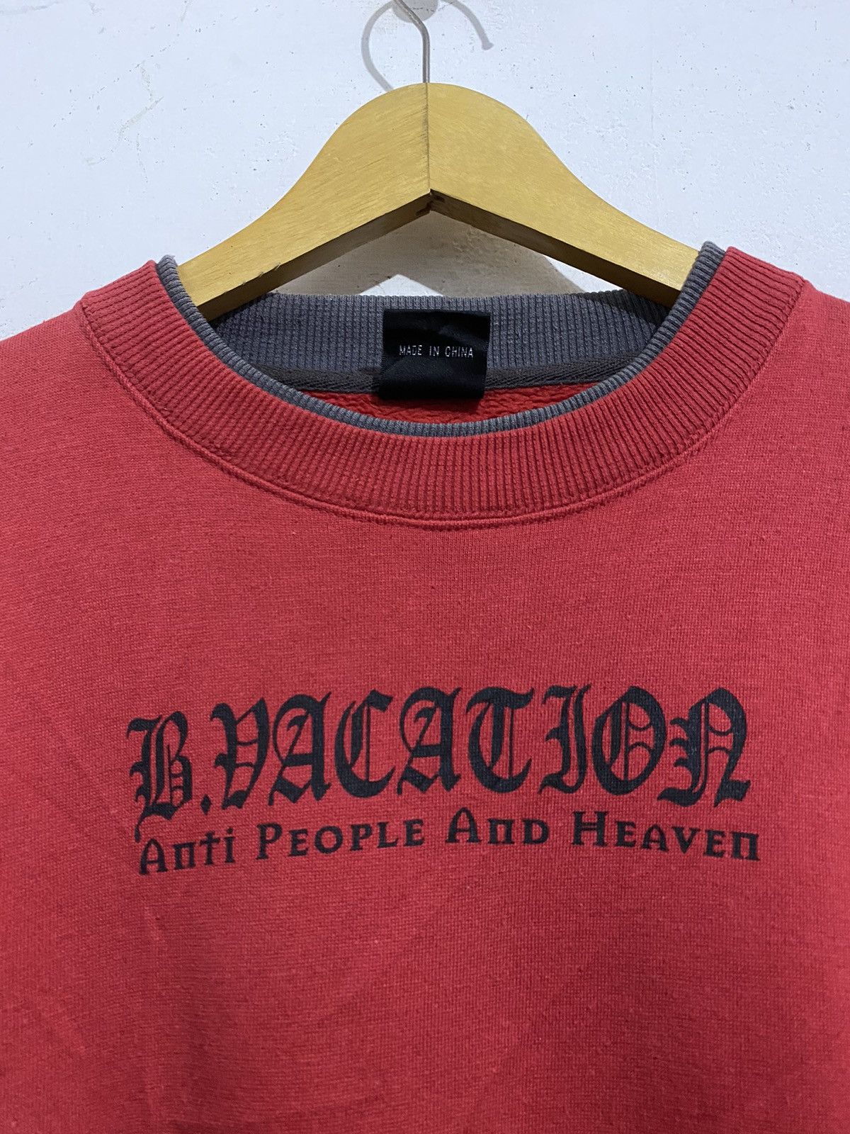 Hysteric Glamour 💸BINDINGOFFER💸B.Vacation-Japanesebrand Poem Sweatshirt Size US M / EU 48-50 / 2 - 2 Thumbnail