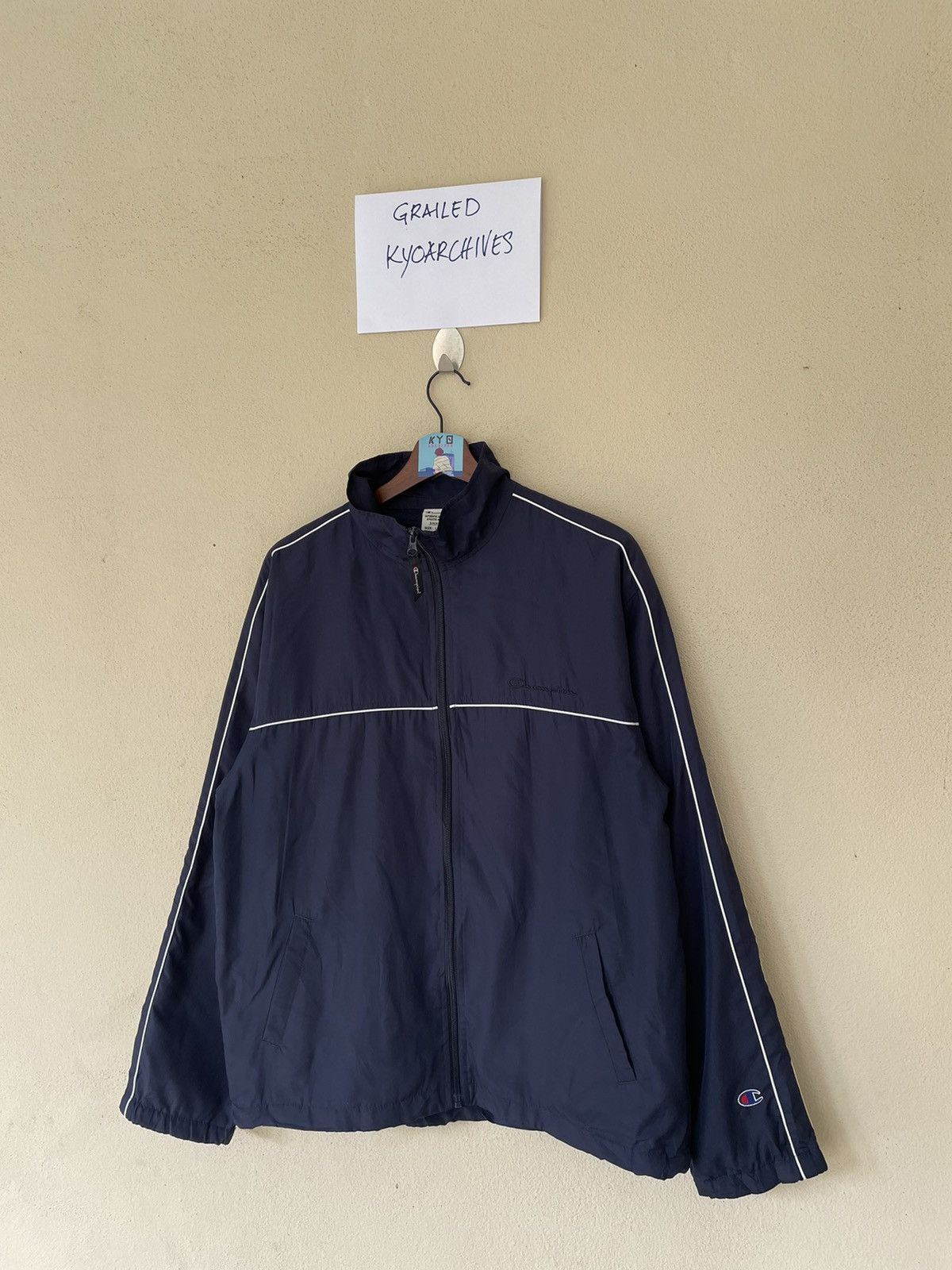 Champion VINTAGE CHAMPION WINDBREAKER Size US L / EU 52-54 / 3 - 2 Thumbnail
