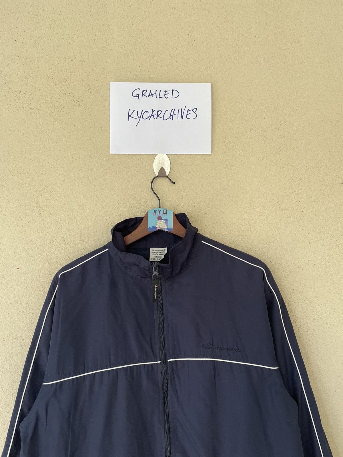 Champion VINTAGE CHAMPION WINDBREAKER Size US L / EU 52-54 / 3 - 3 Thumbnail