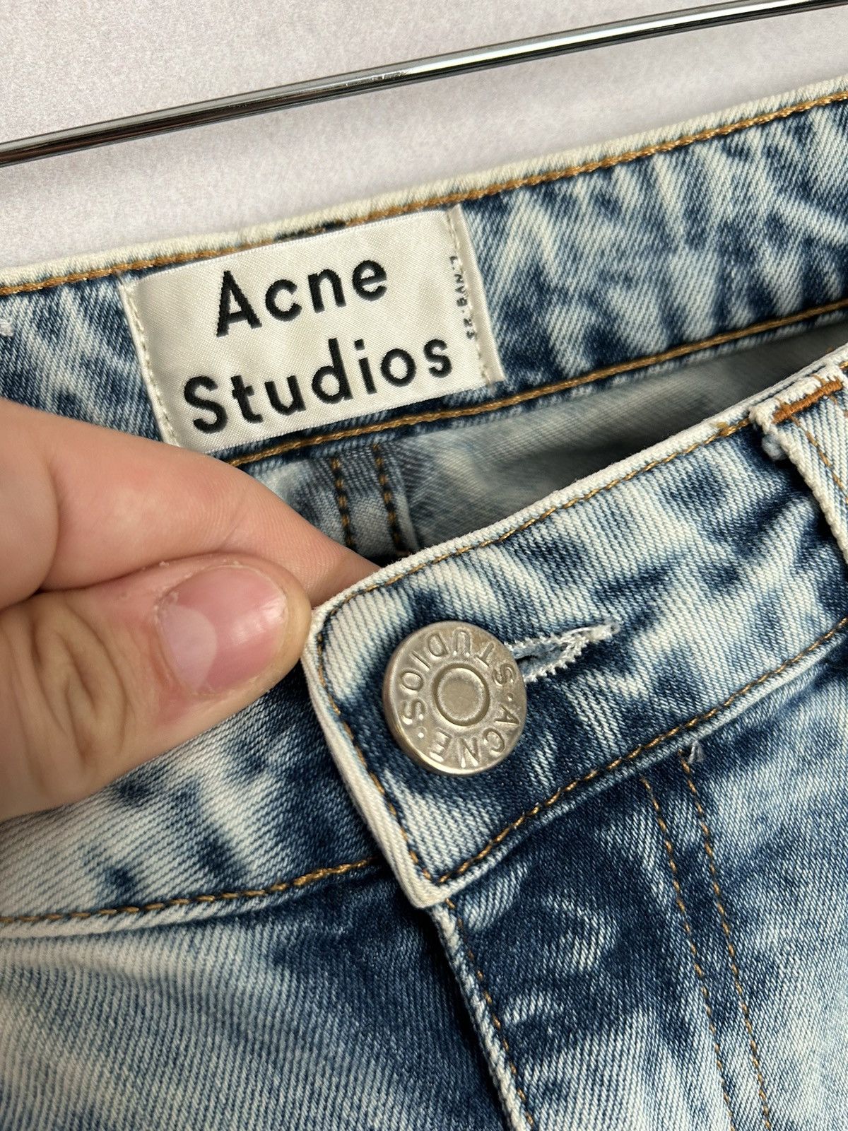 Acne Studios Acne Studios Flex Silver Vint Denim Pants 27/32 Jeans Hype Size US 27 - 5 Thumbnail