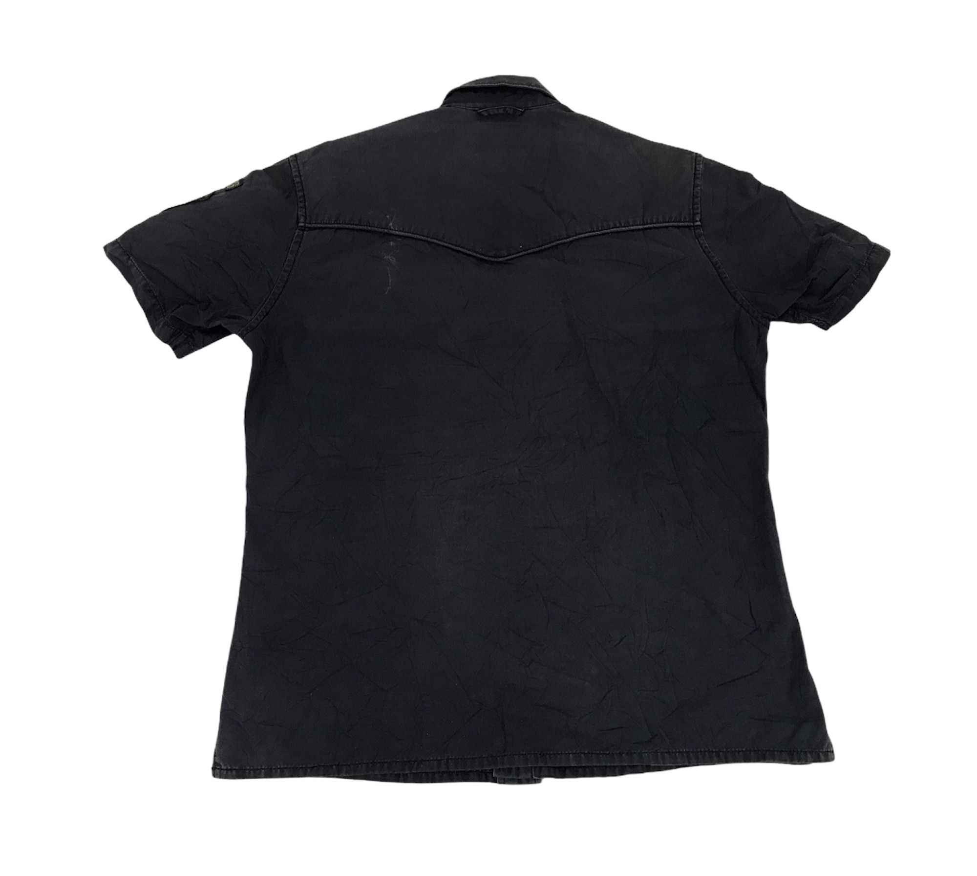 Japanese Brand Military Style Takeo Kikuchi Shirt Workwear Patches Size US M / EU 48-50 / 2 - 8 Thumbnail