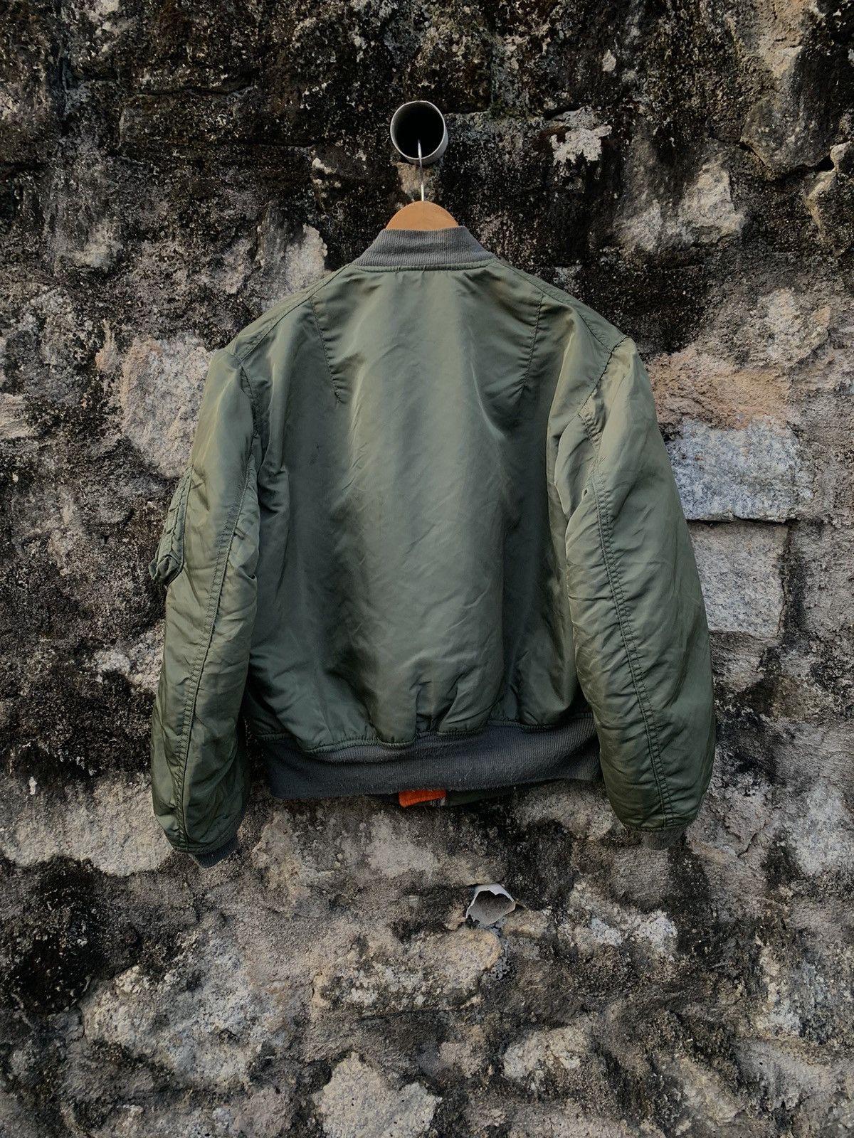 Alpha Industries Vintage 80s Alpha Industries Ideal Zipper Reversible Jacket Size US L / EU 52-54 / 3 - 4 Thumbnail