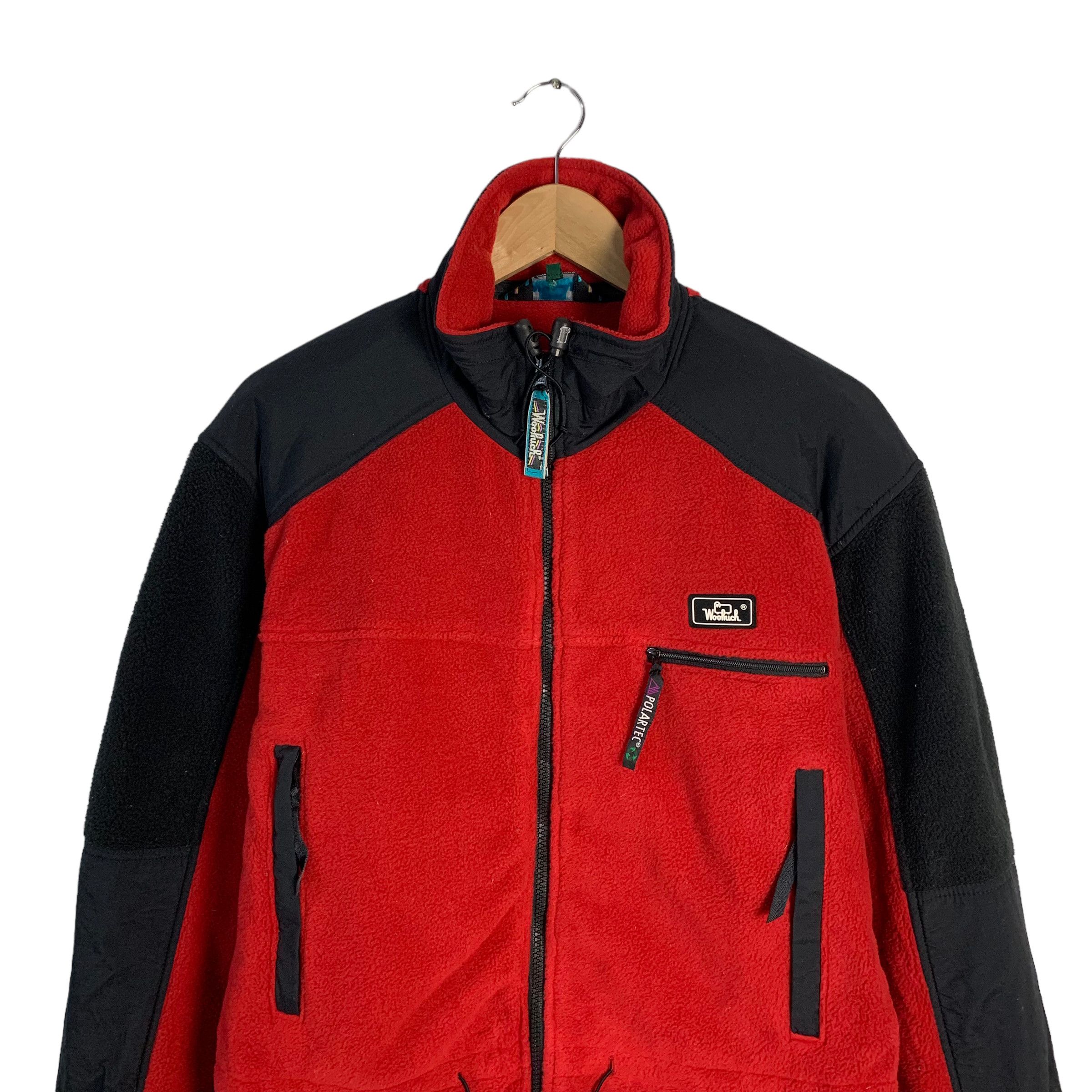 Woolrich Woolen Mills Woolrich Color Block Fleece Jacket Size US S / EU 44-46 / 1 - 3 Thumbnail